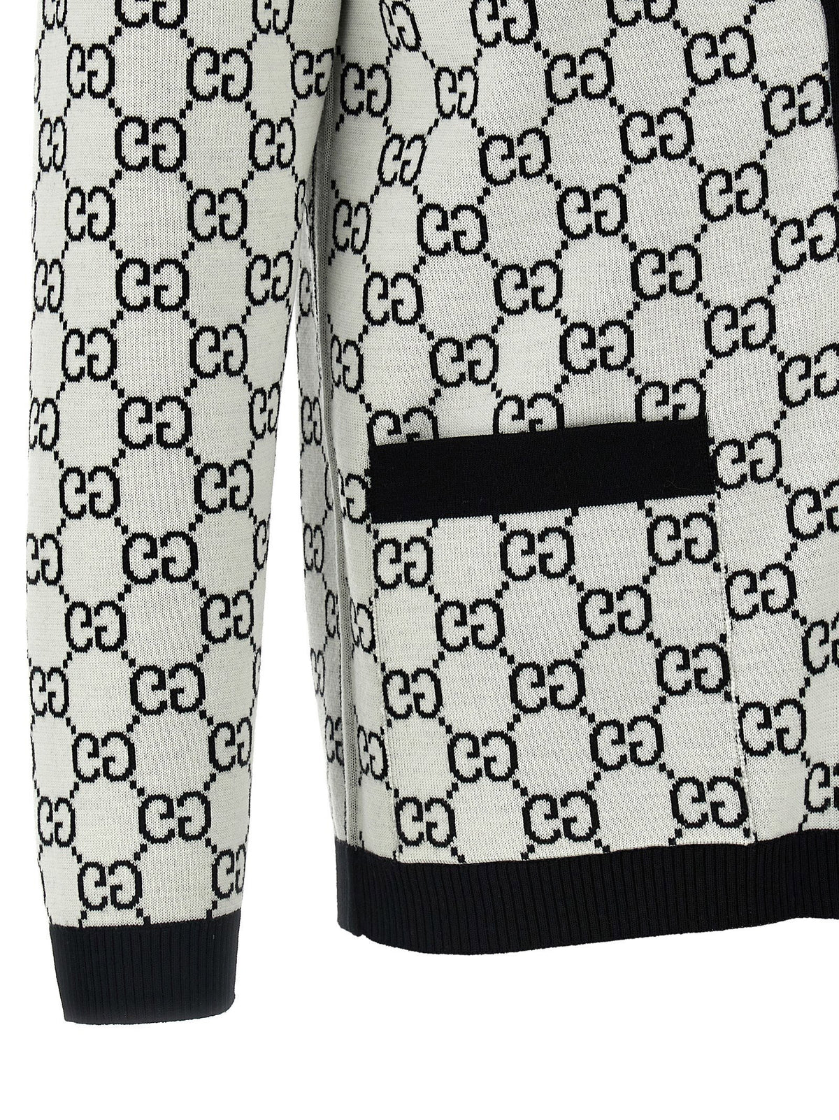 Gucci Gg Reversible Cardigan