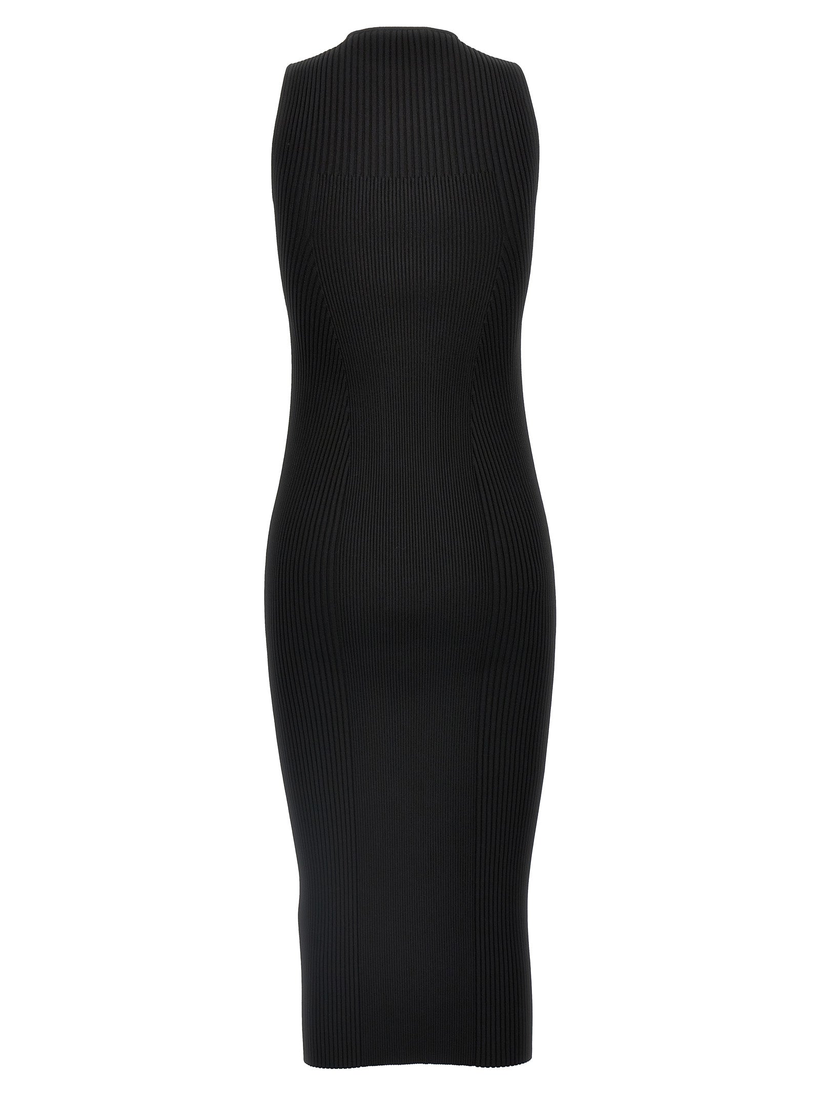 Alexander McQueen Ribbed Knit Dress