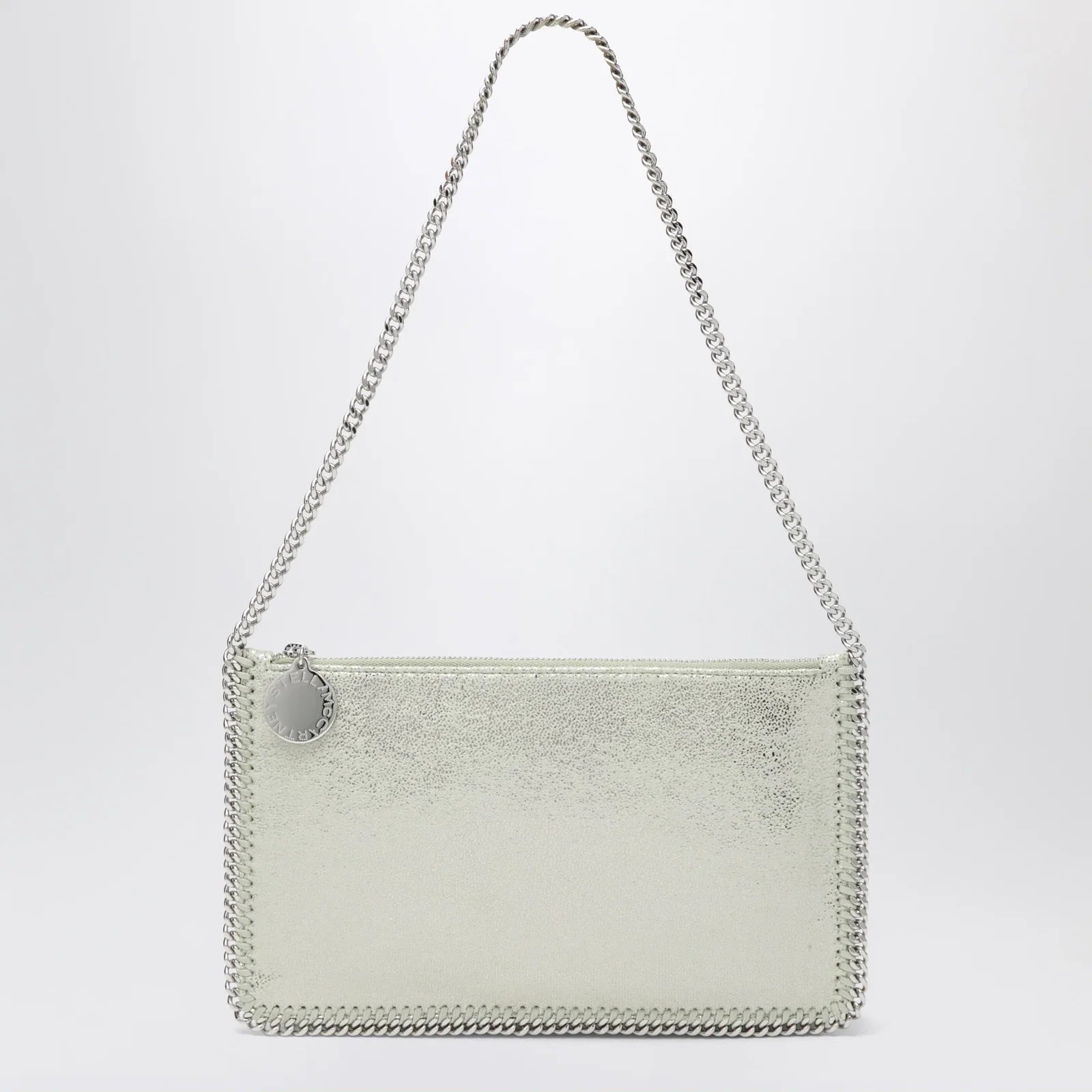 Stella McCartney Light lime green mini Falabella shoulder bag