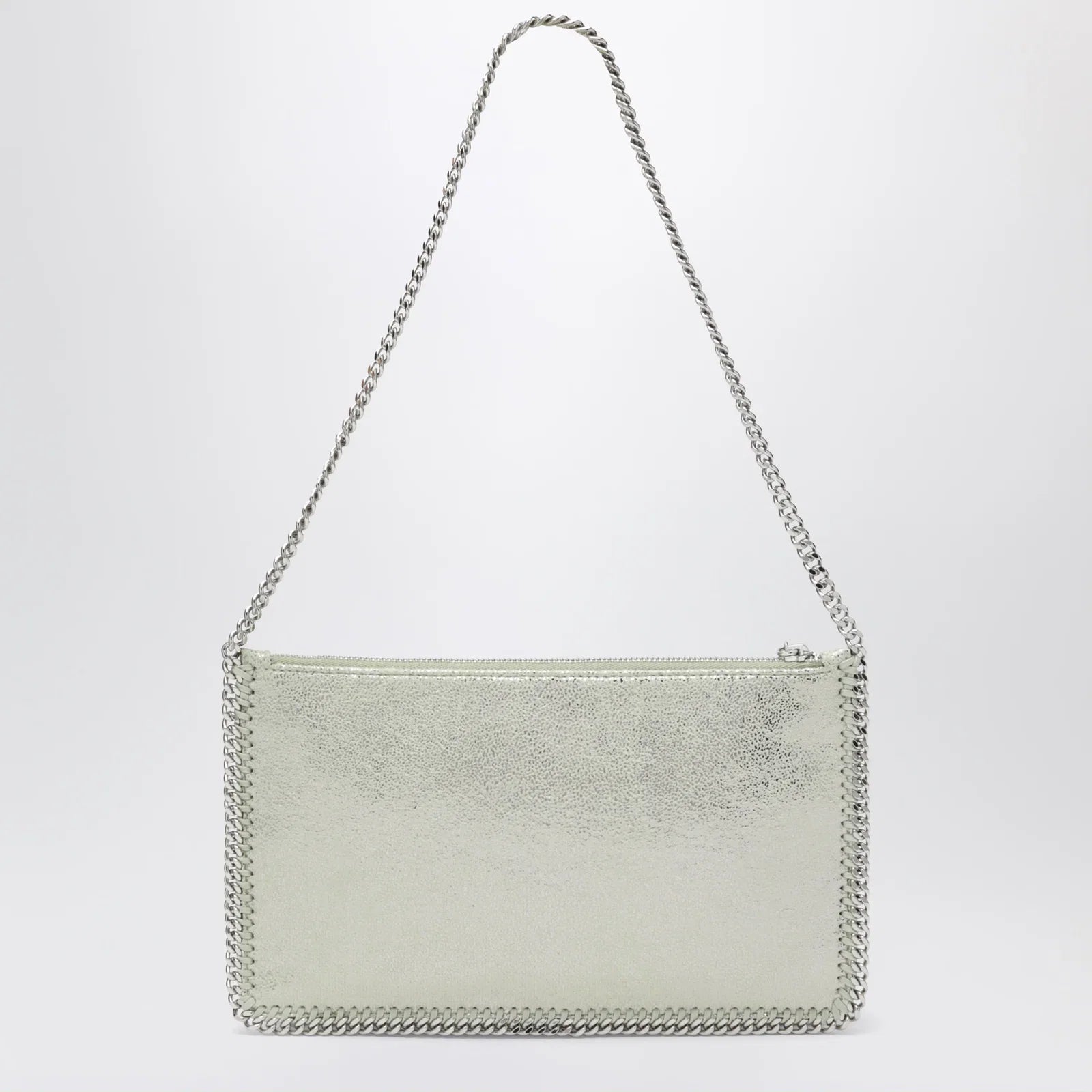 Stella McCartney Light lime green mini Falabella shoulder bag