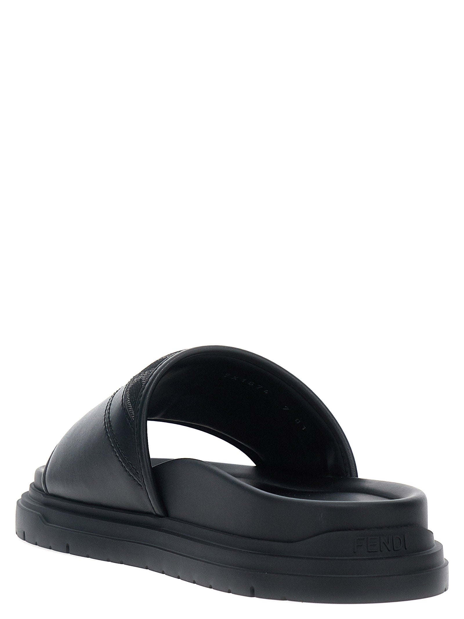 Fendi Diagonal Sandals