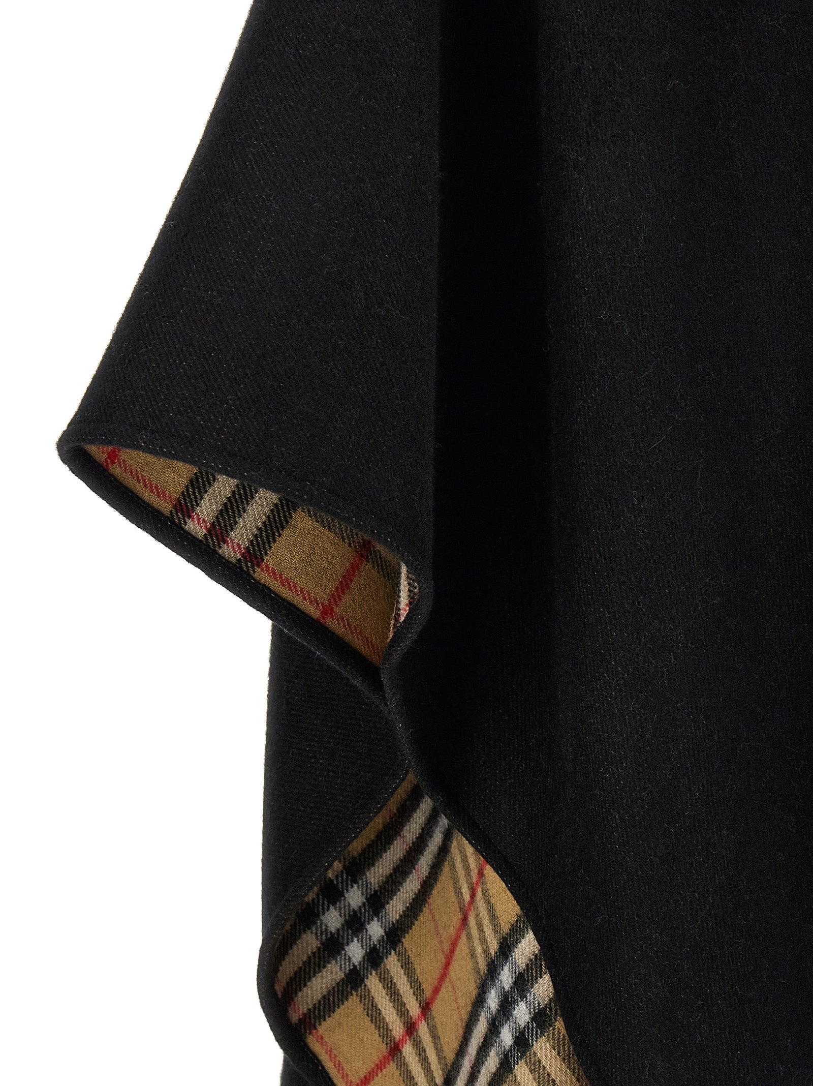 Burberry Fringed Cape