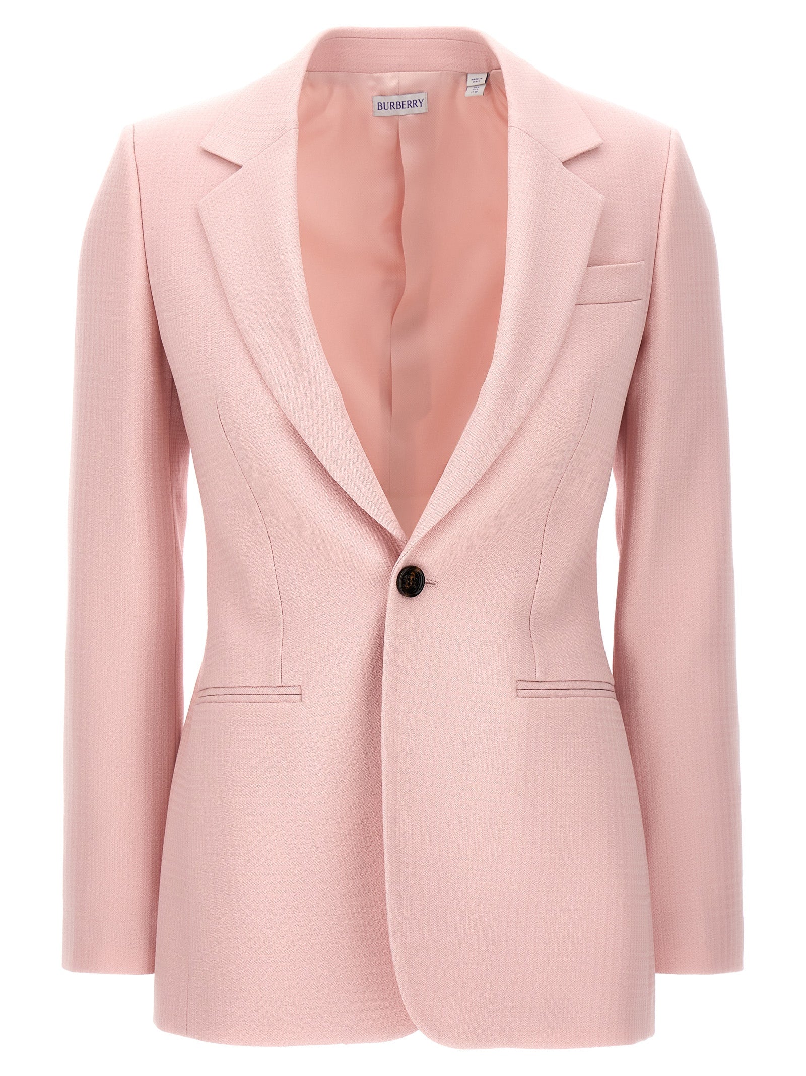 Burberry Single-breasted Tailored Blazer