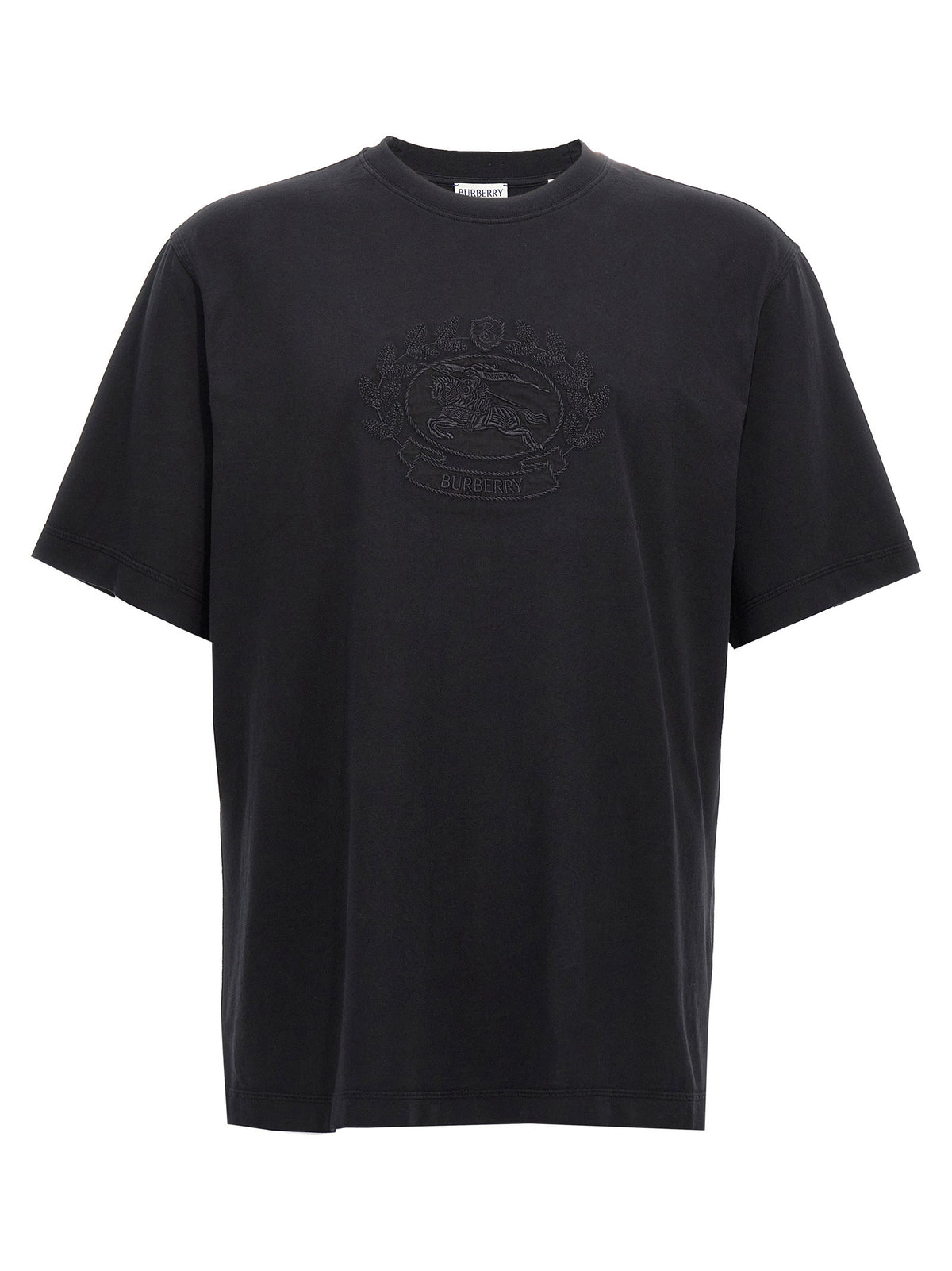 Burberry Logo Embroidery T-shirt