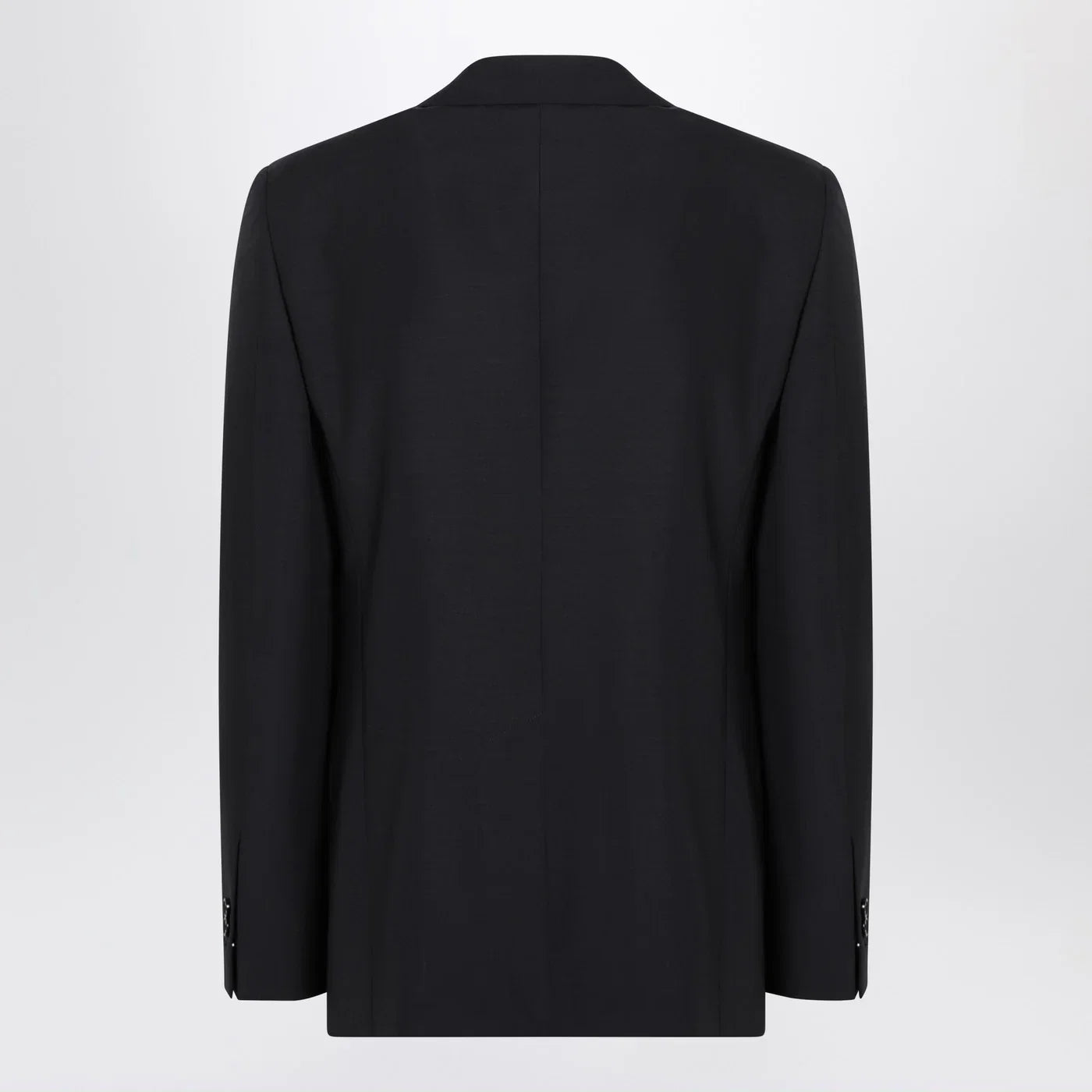 Burberry Navy blue wool blend jacket