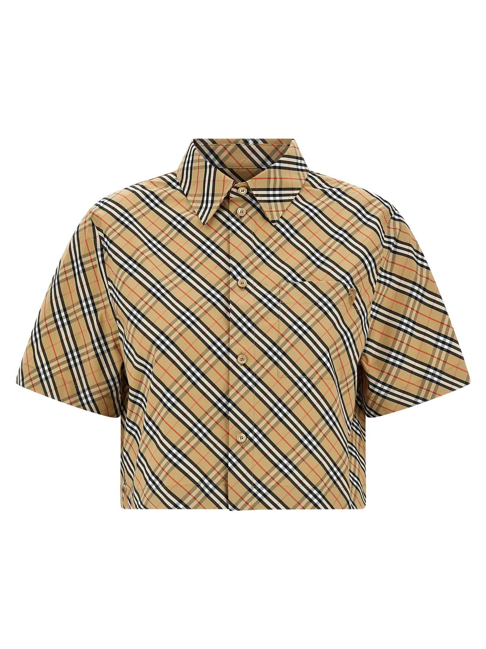 Burberry B Shield Check Shirt