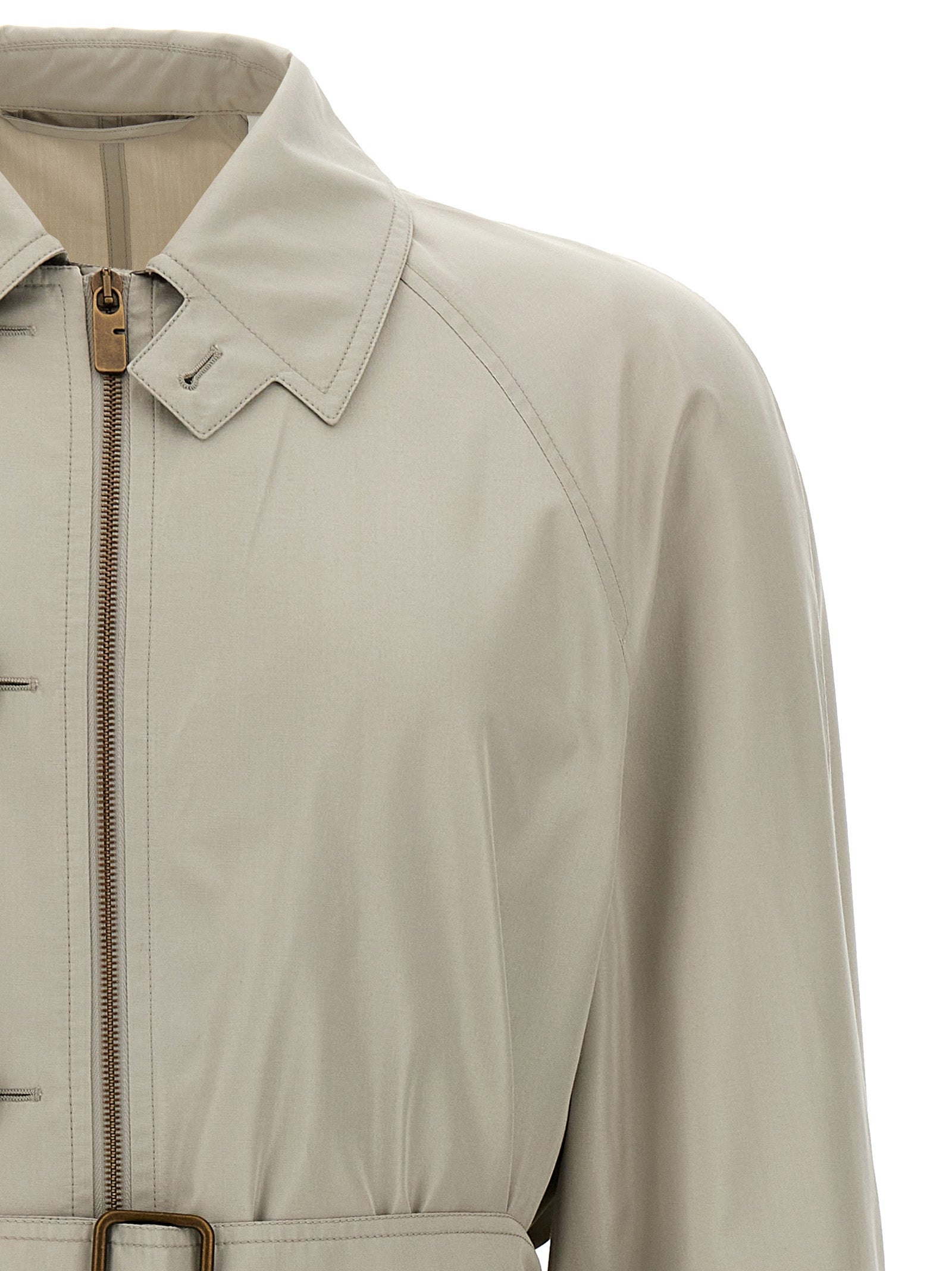 Burberry Car Coat Silk