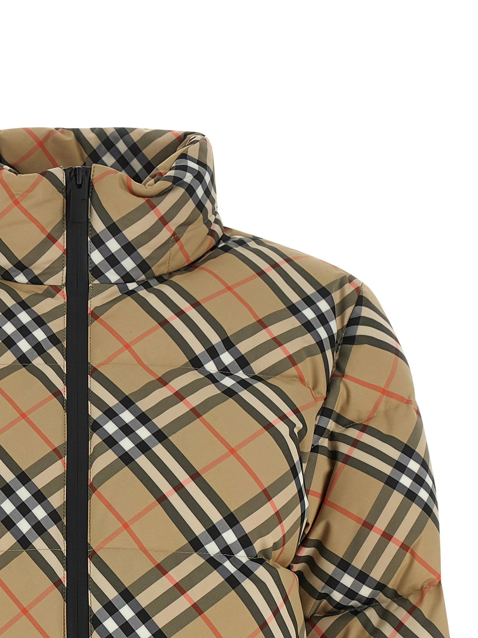 Burberry Ambleside Check Down Jacket