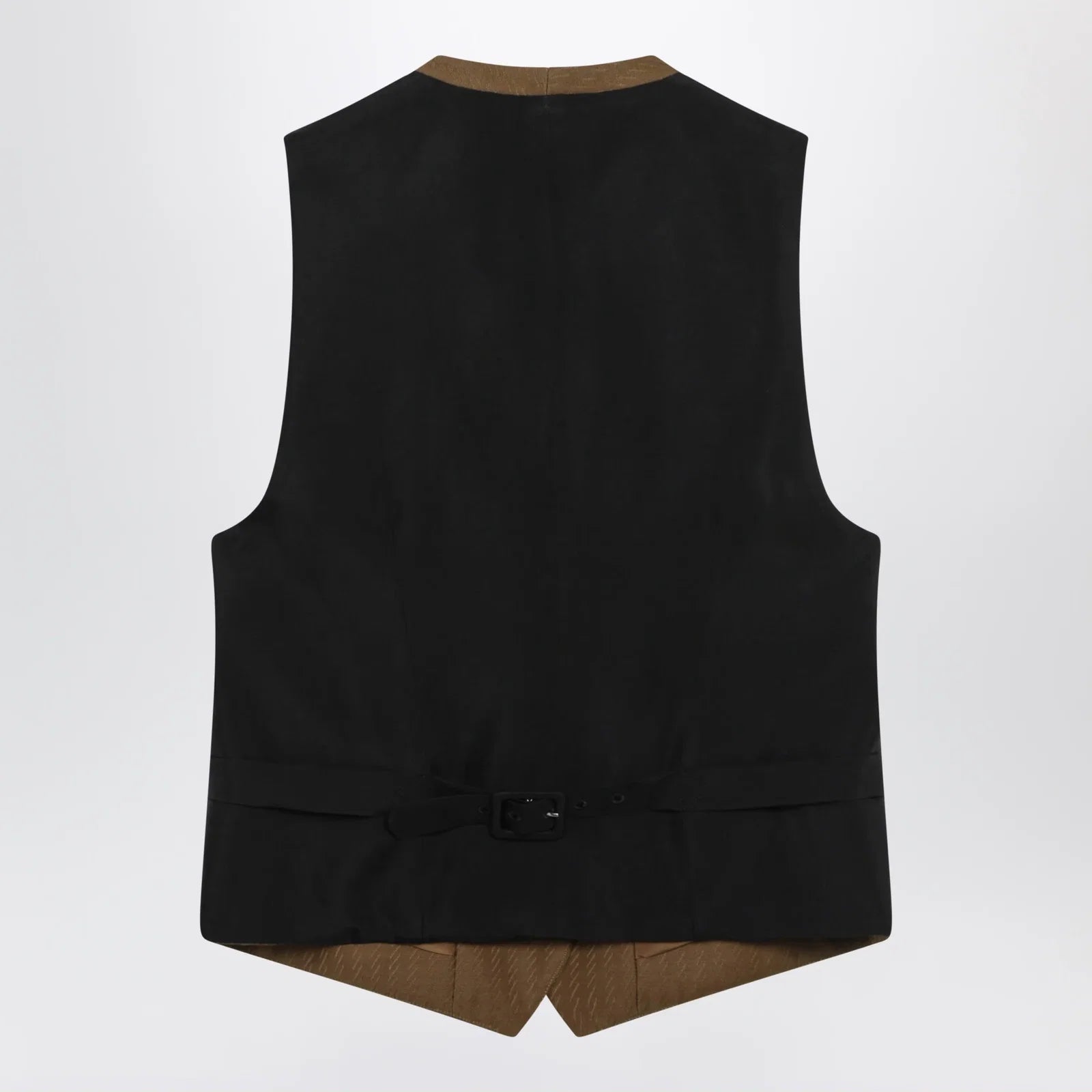 Brown wool and mohair vest by Burberry