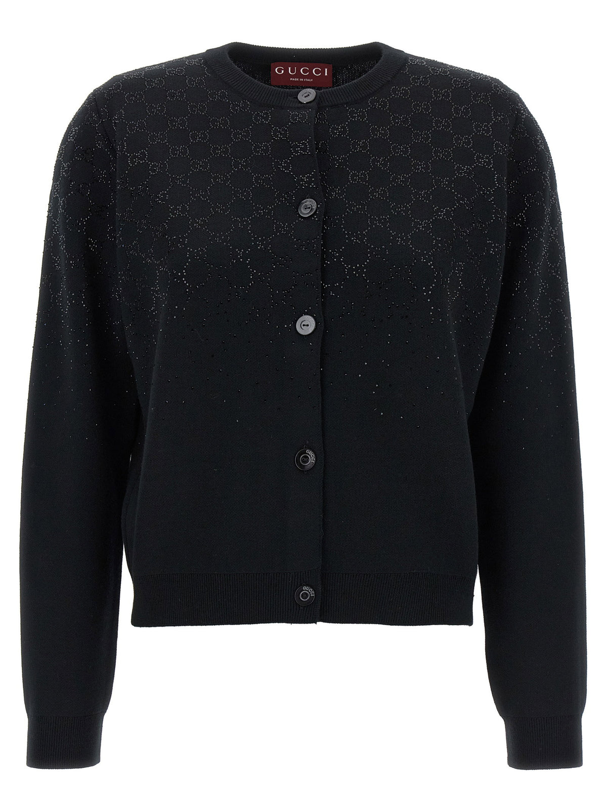 Gucci Gg Crystal Cardigan