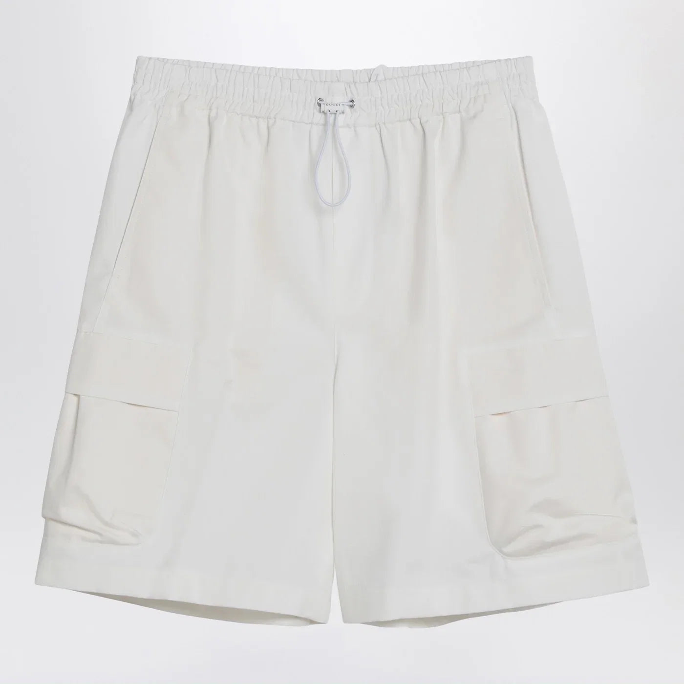 GUCCI White Shorts in cotton poplin