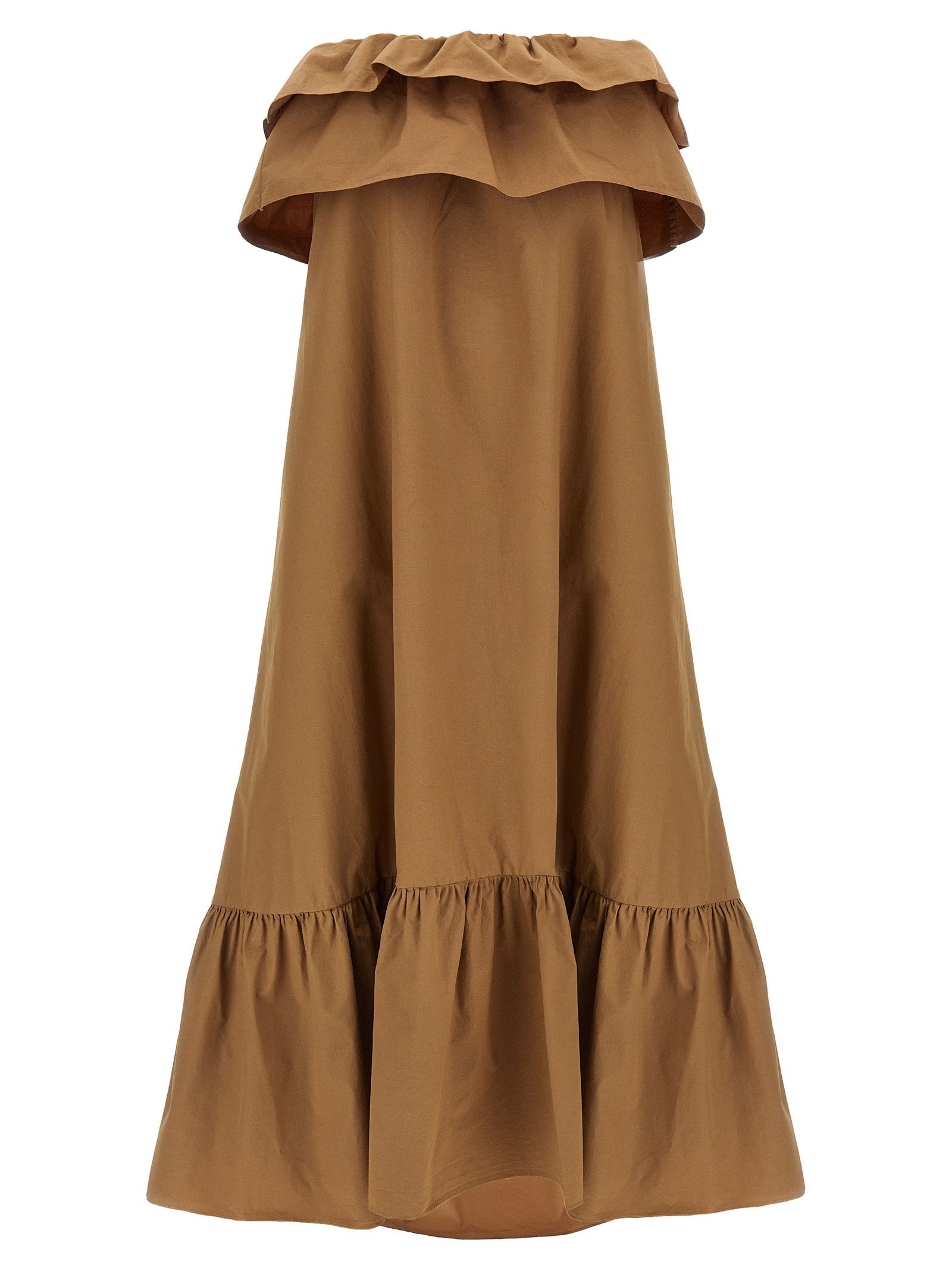 Saint Laurent Flounce Dress
