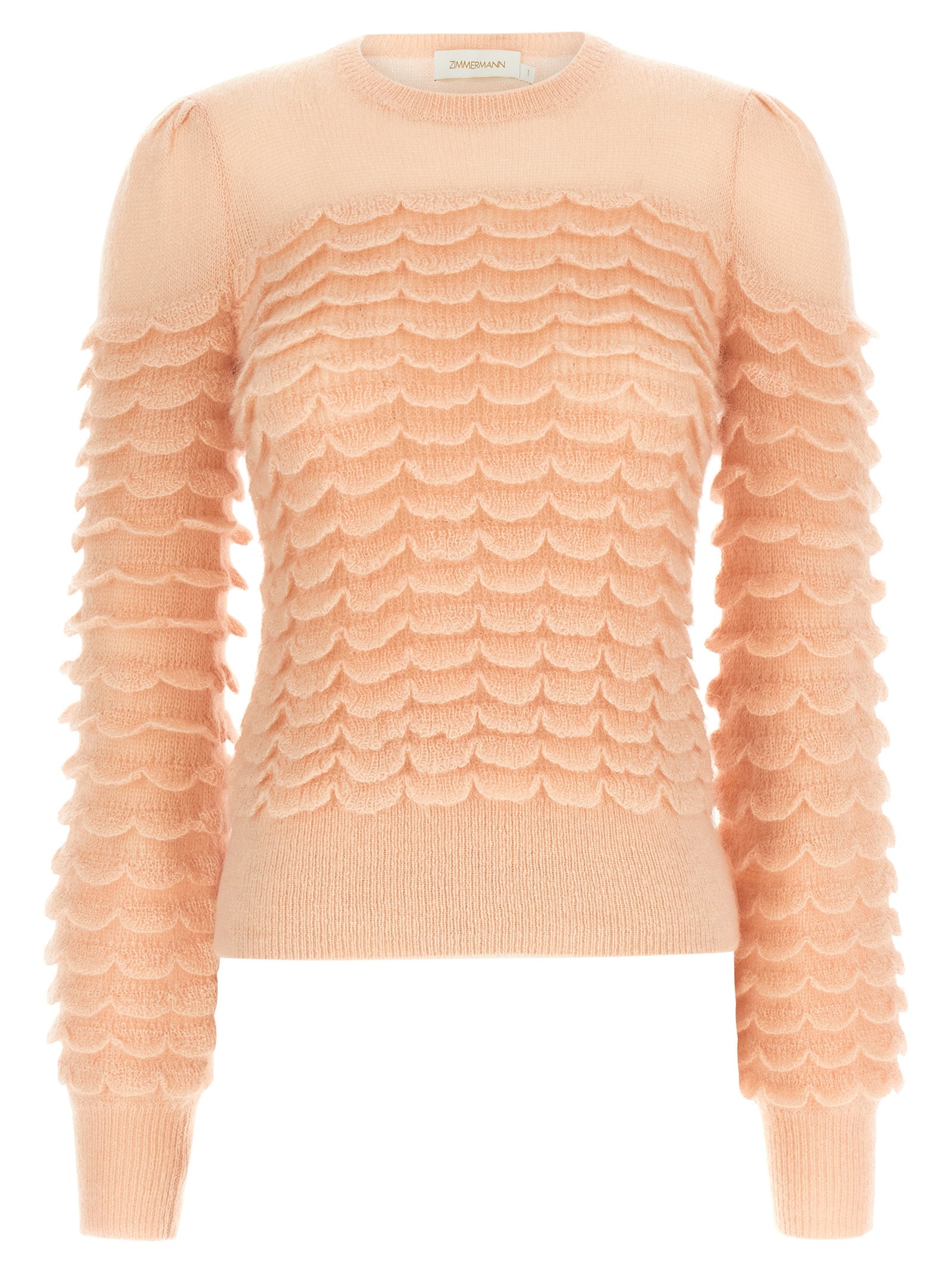 Zimmermann Hypnotic Scallop Sweater