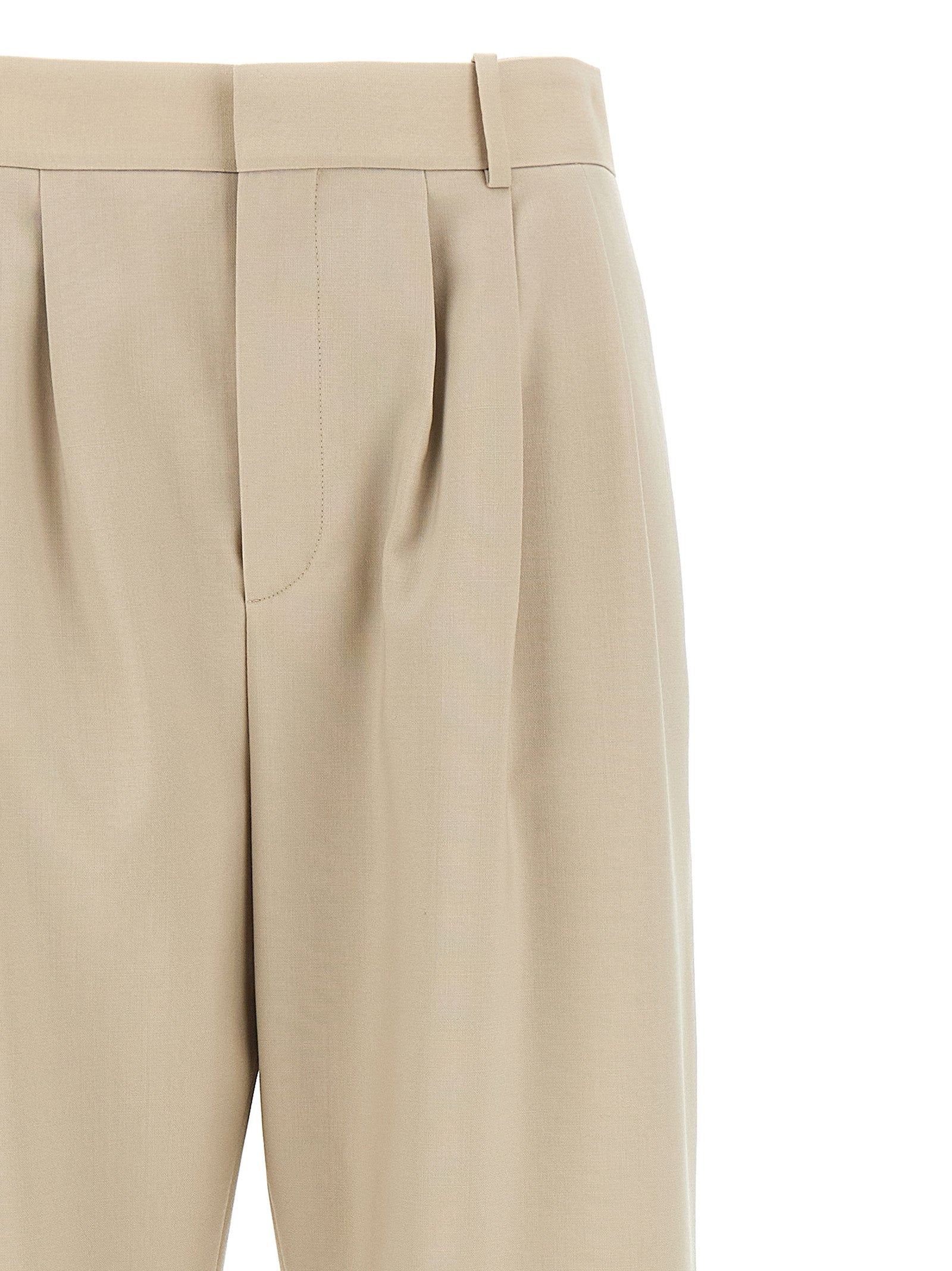 Saint Laurent Pleat Pants