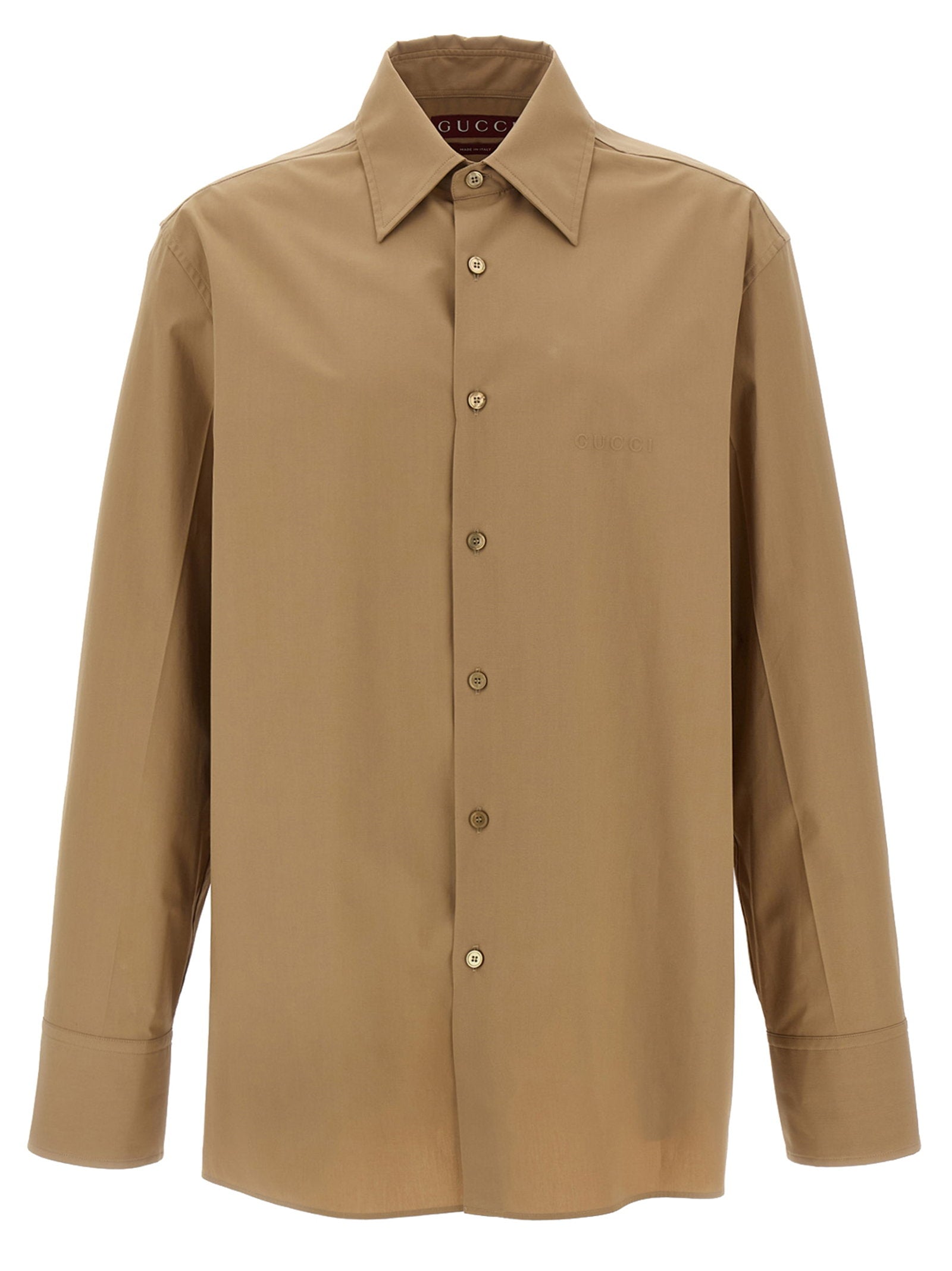 Gucci Embossed Logo Shirt