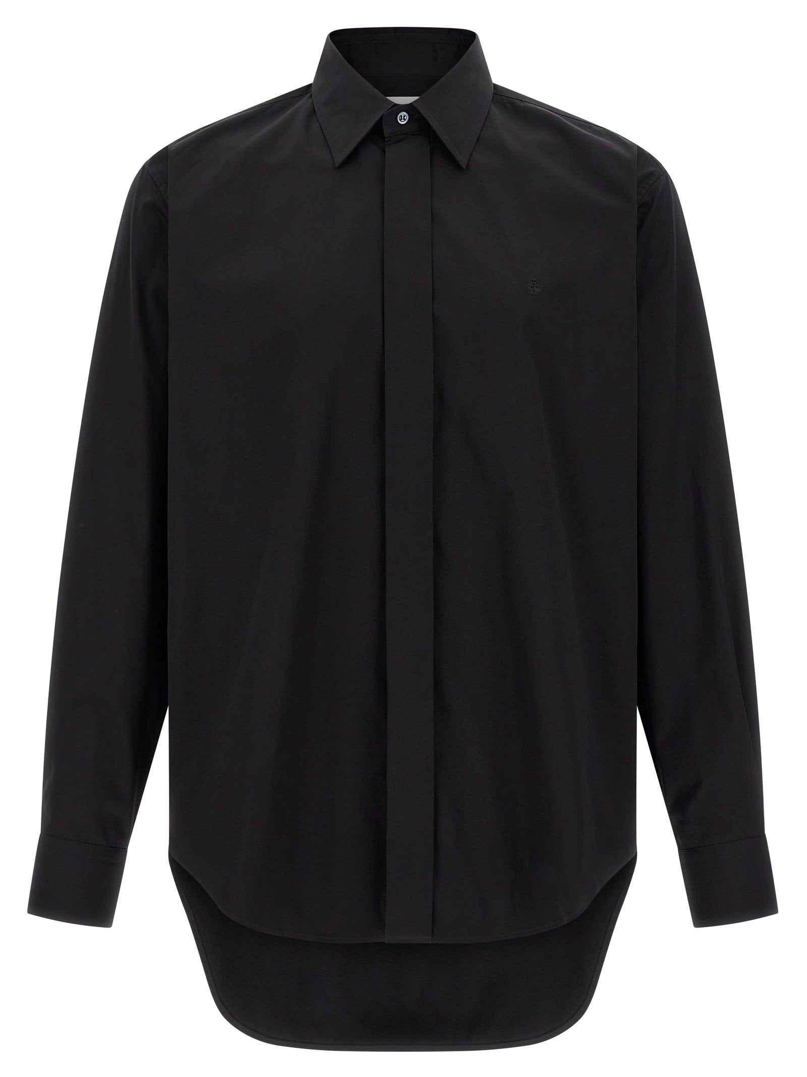 Alexander McQueen Logo Embroidery Shirt