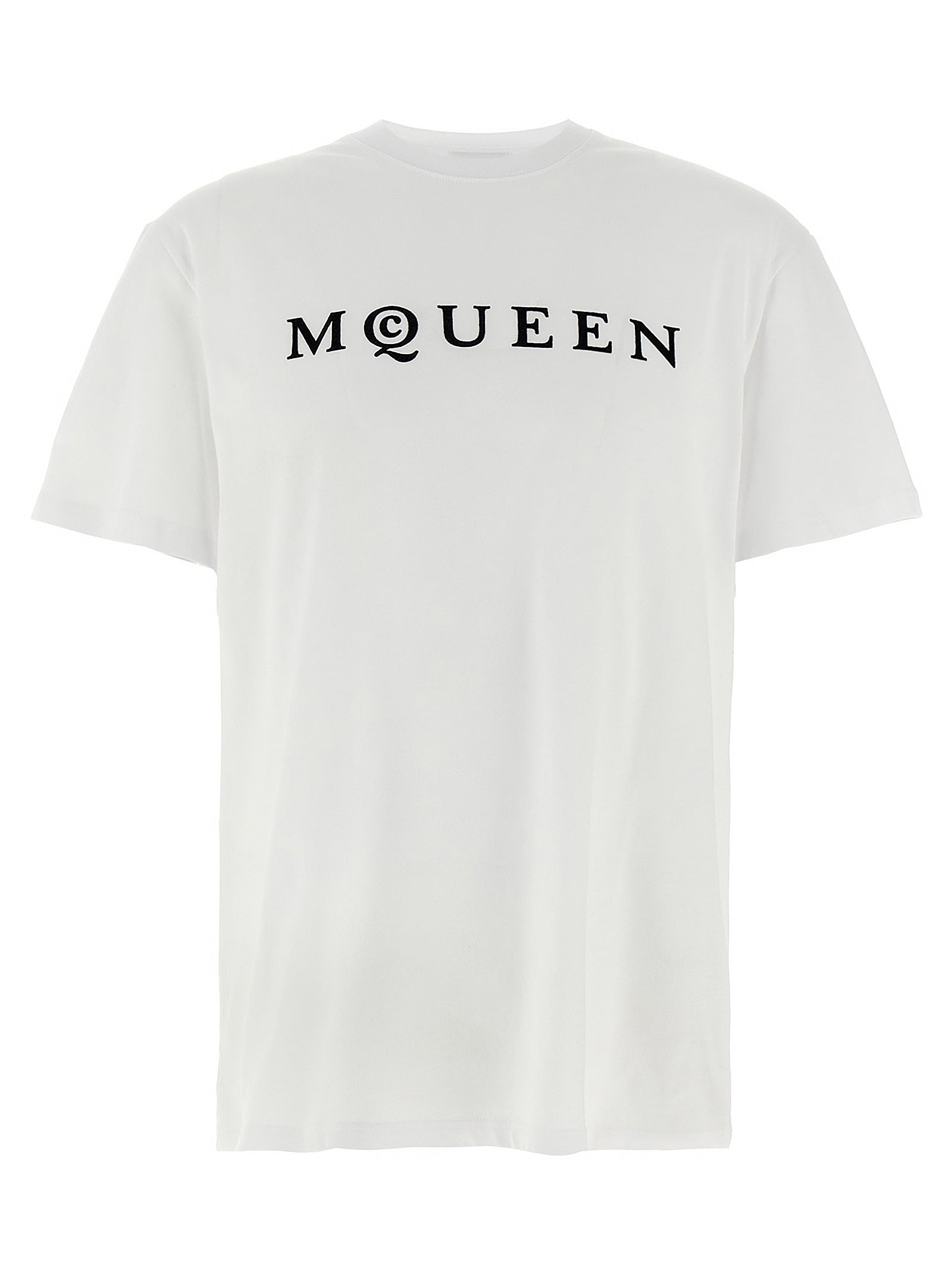 Alexander McQueen Flocked Mcqueen T-shirt