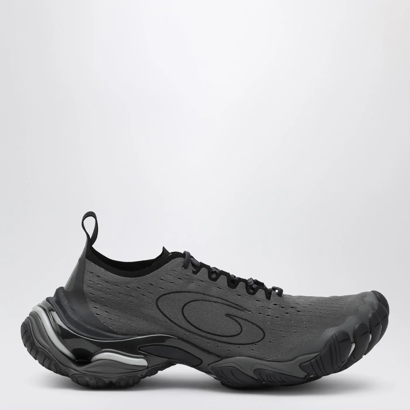 Balenciaga Gray Anatomic Runner Sneakers