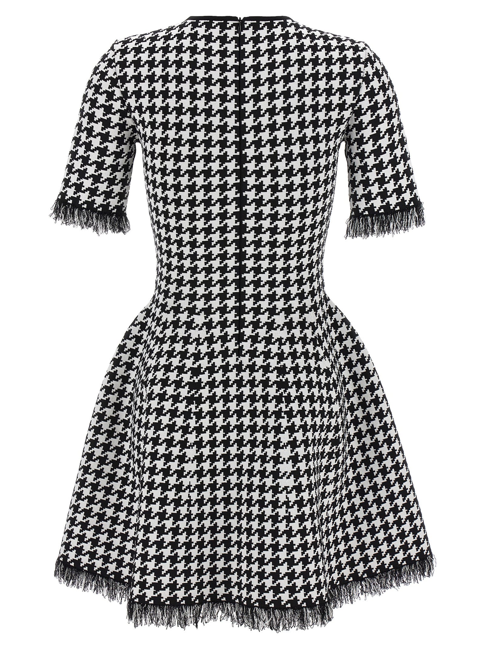 Alexander McQueen Houndstooth Dress