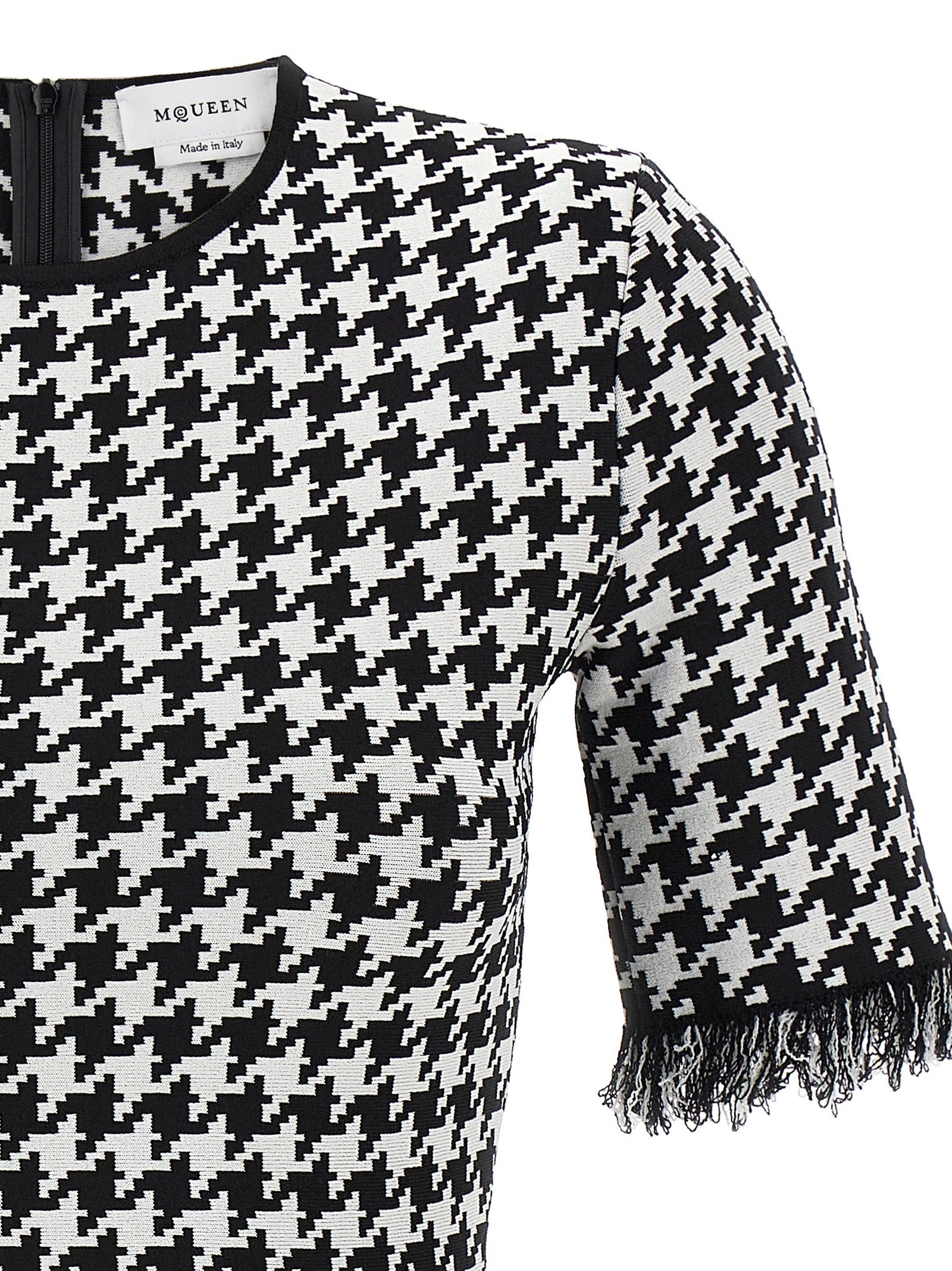 Alexander McQueen Houndstooth Dress