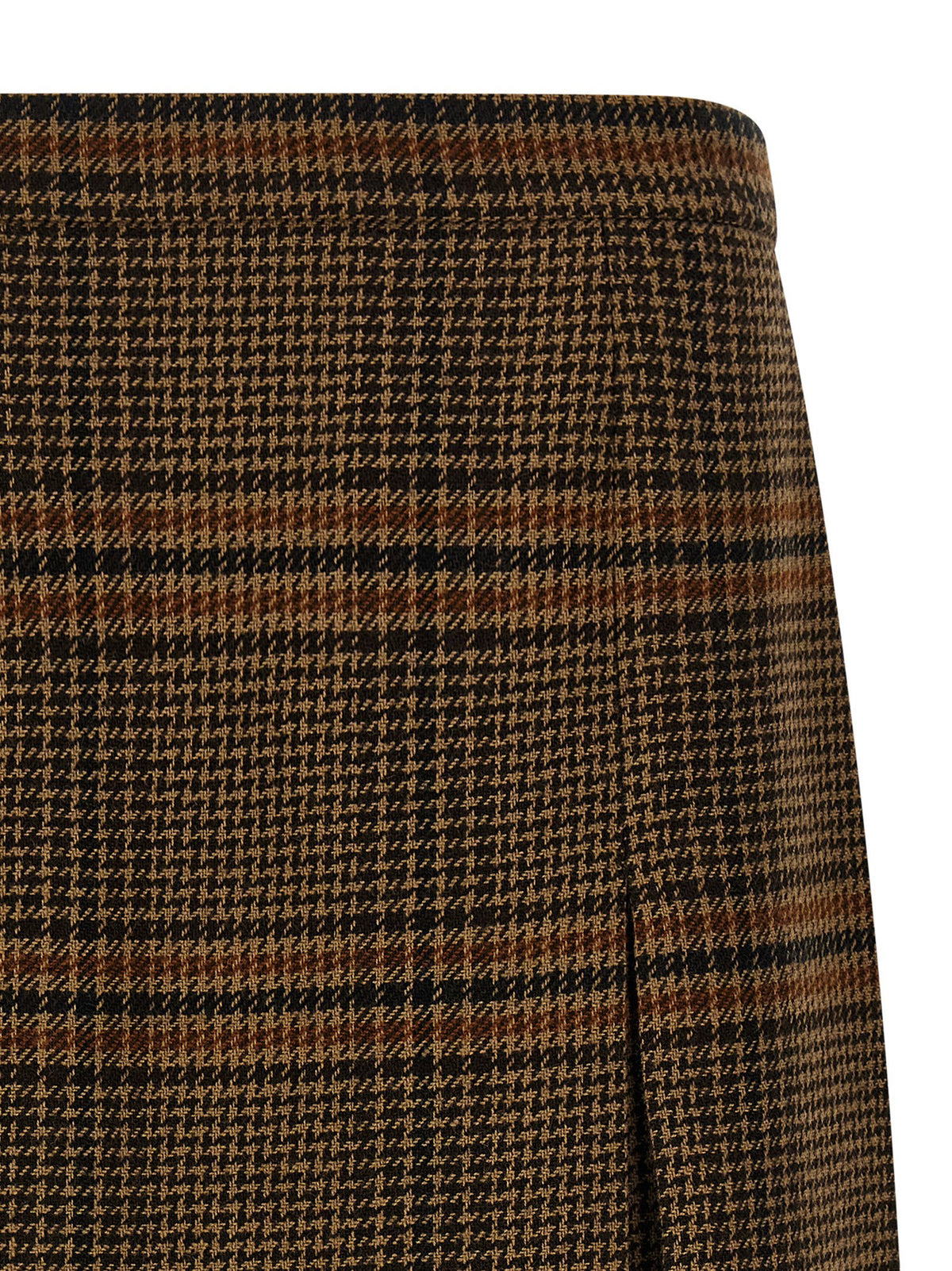 Saint Laurent Prince Of Wales Skirt