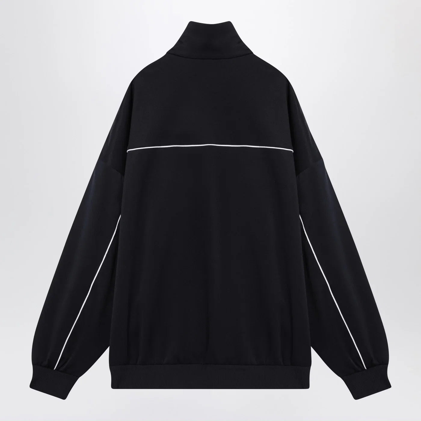 GUCCI Navy blue sweatshirt in technical jersey