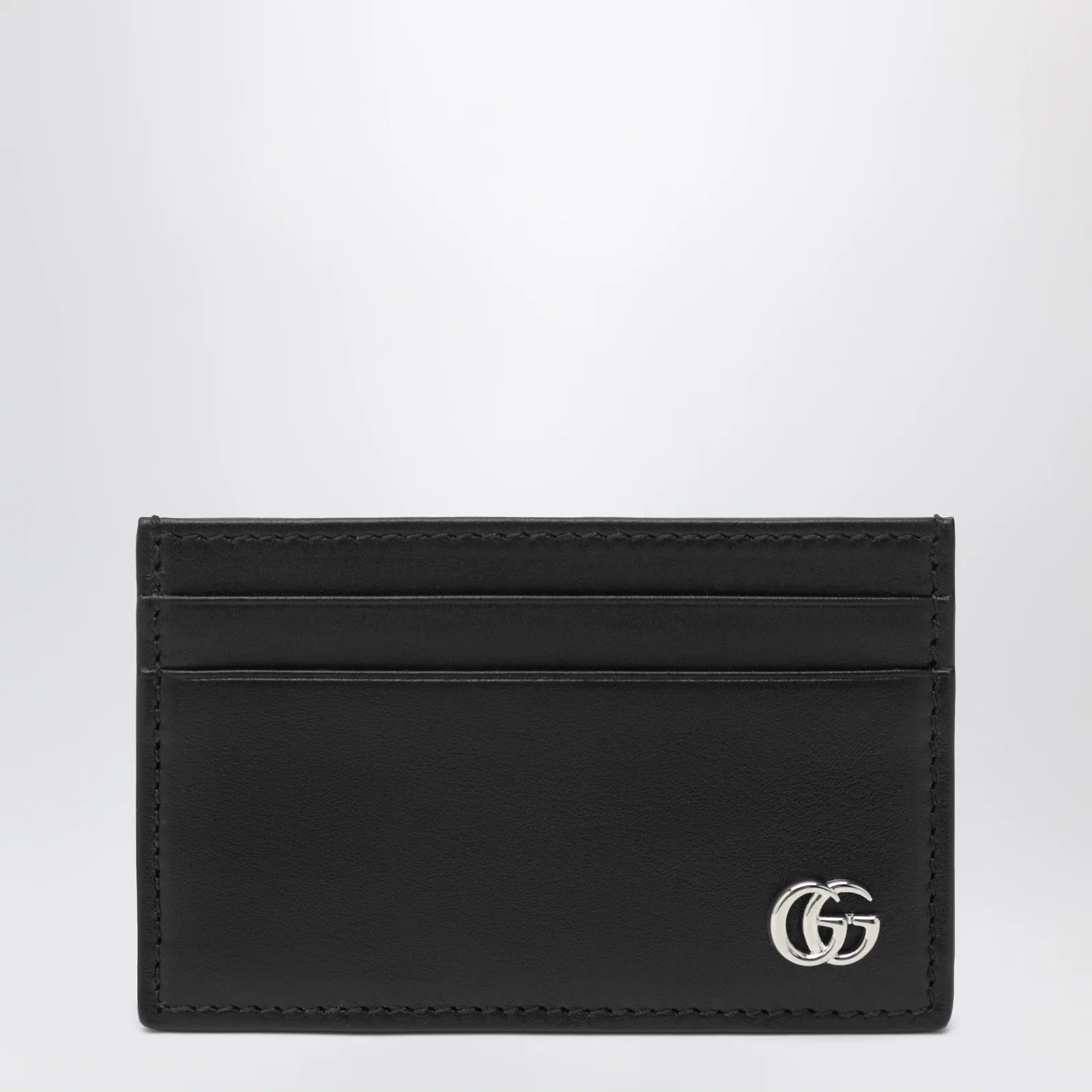 GUCCI Black GG Marmont Card Holder