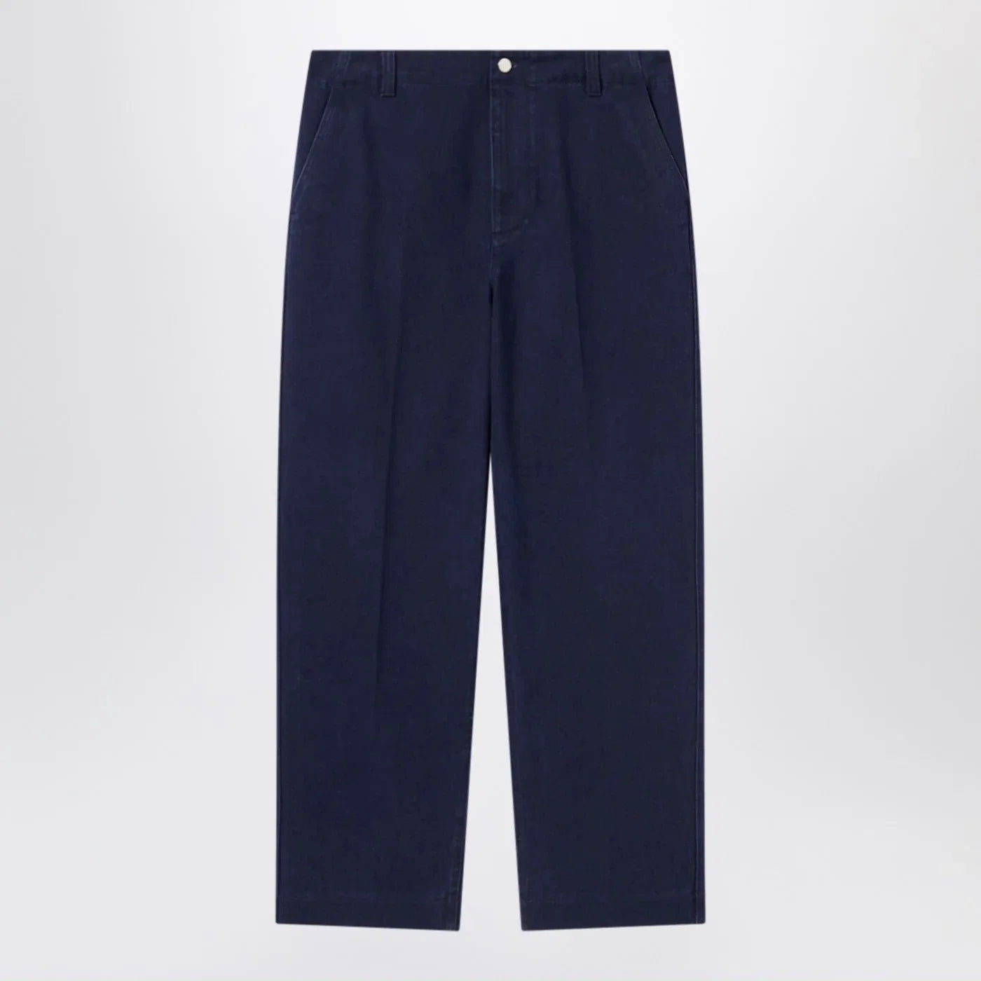 GUCCI Dark blue washed denim trousers