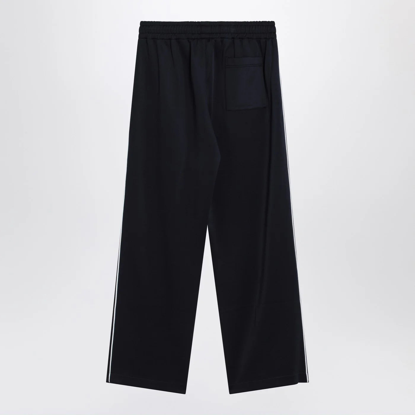 GUCCI Navy blue pants in technical jersey