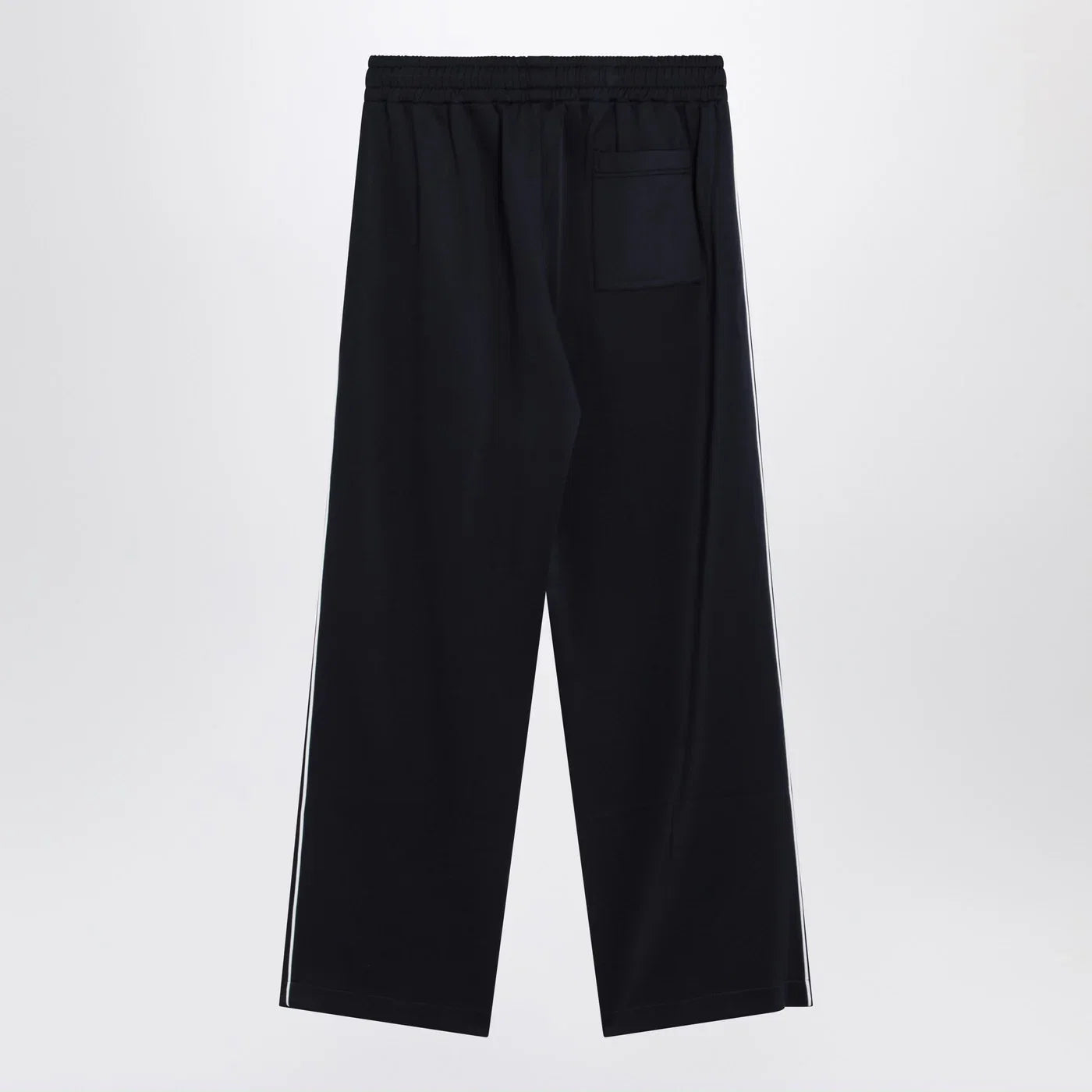GUCCI Navy blue pants in technical jersey