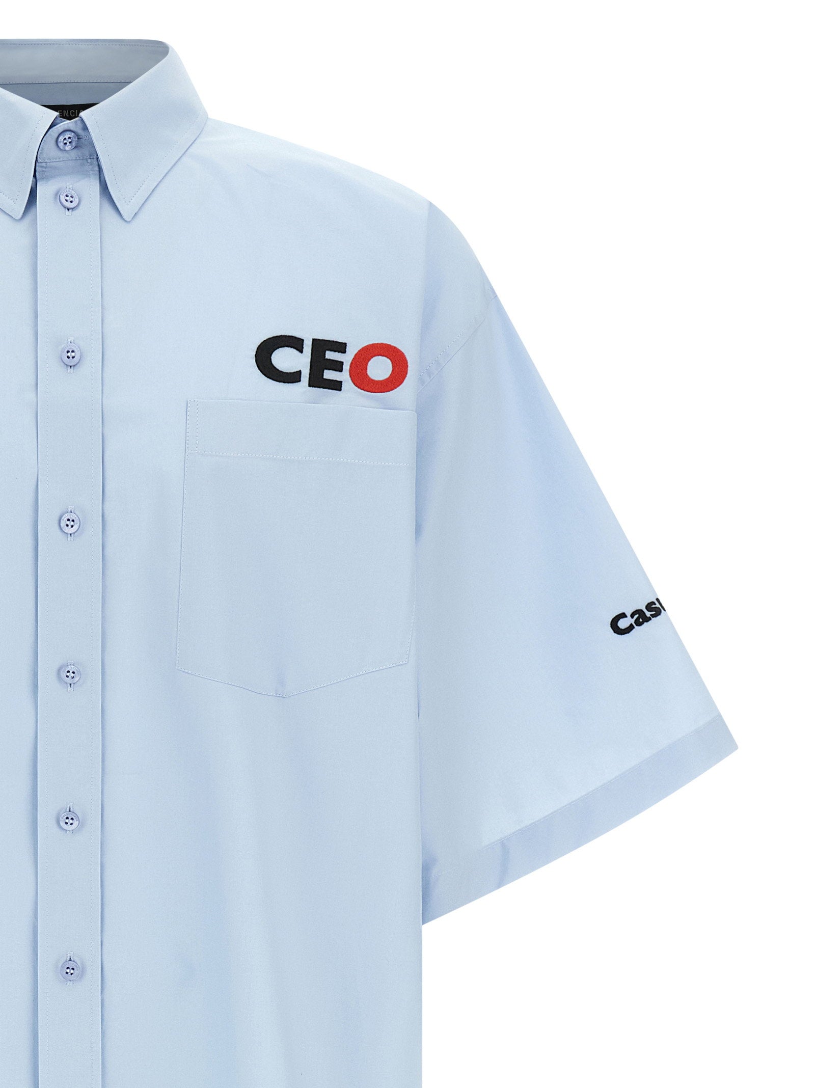 Balenciaga Ceo Uniform Logo Shirt