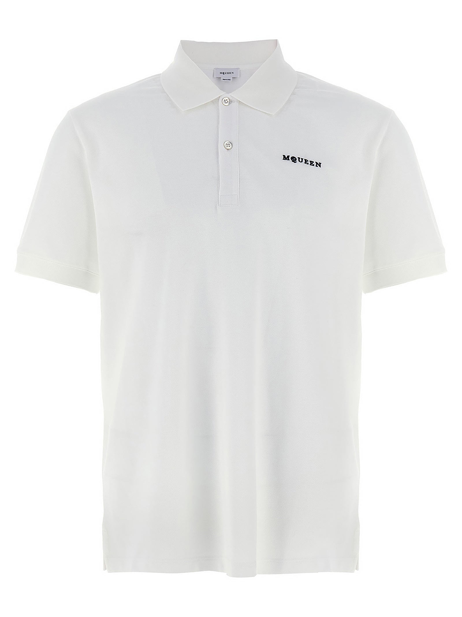 Alexander McQueen Logo Embroidery Polo Shirt