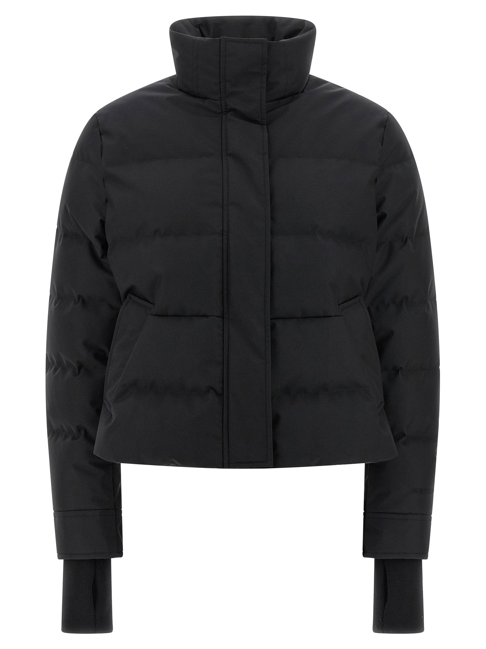 Alexander McQueen Cropped Down Jacket