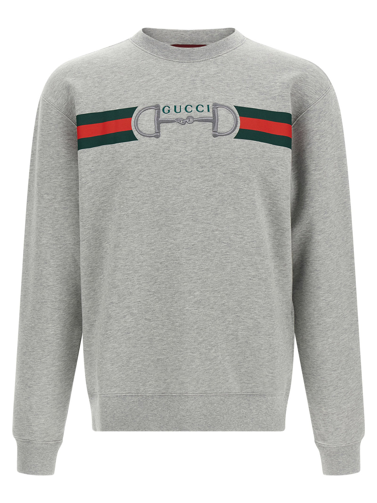 Gucci Web Ribbon And Horsebit Sweatshirt
