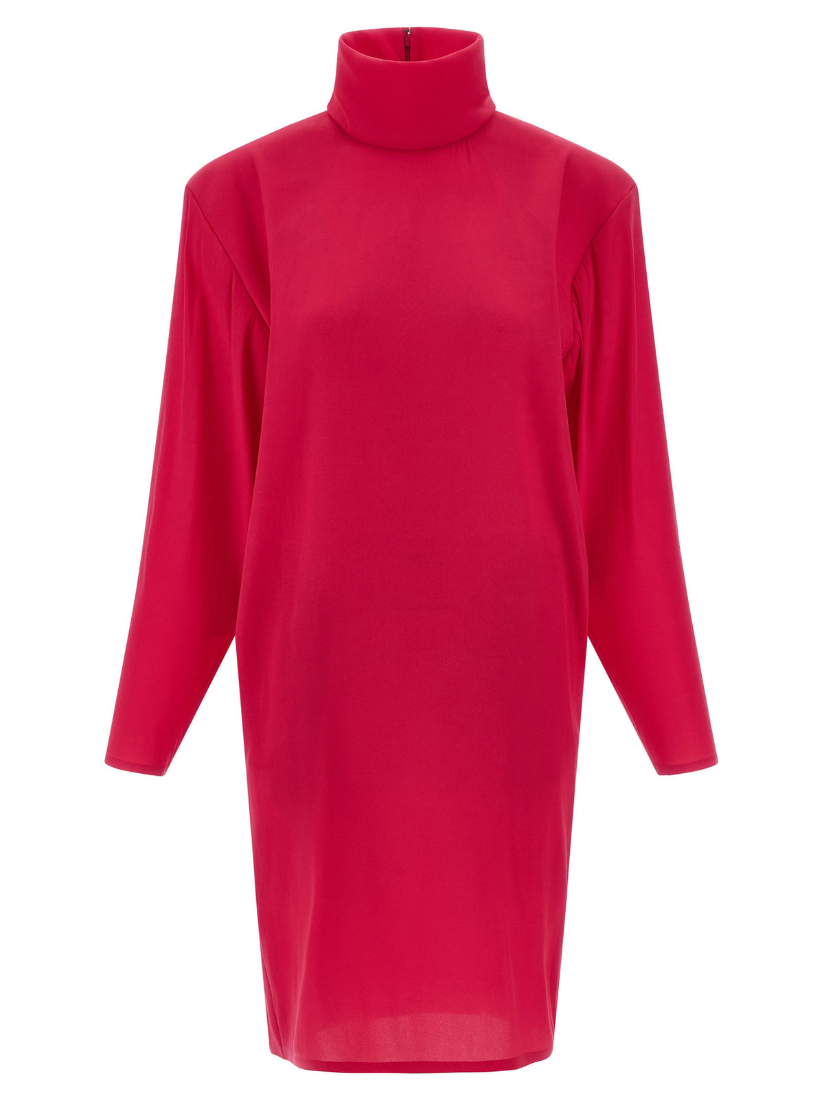 Saint Laurent Structured Shoulder Dress