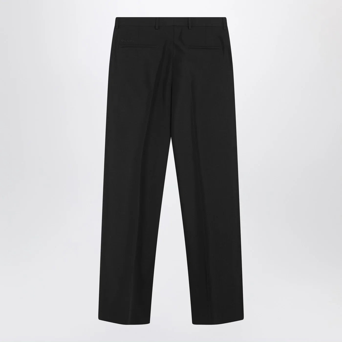 GUCCI Black trousers in technical panama