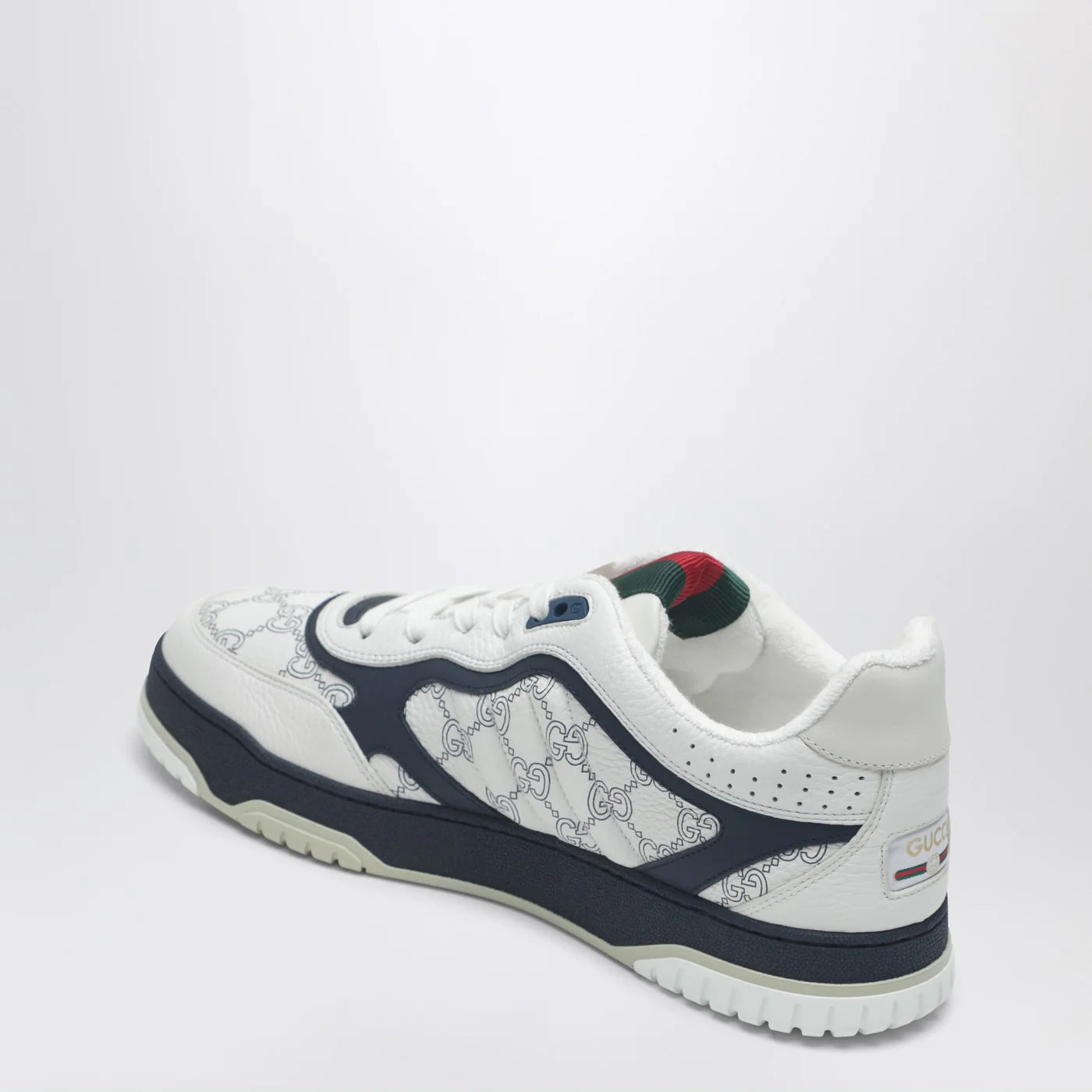 Gucci Re-Web white and blue Sneakers