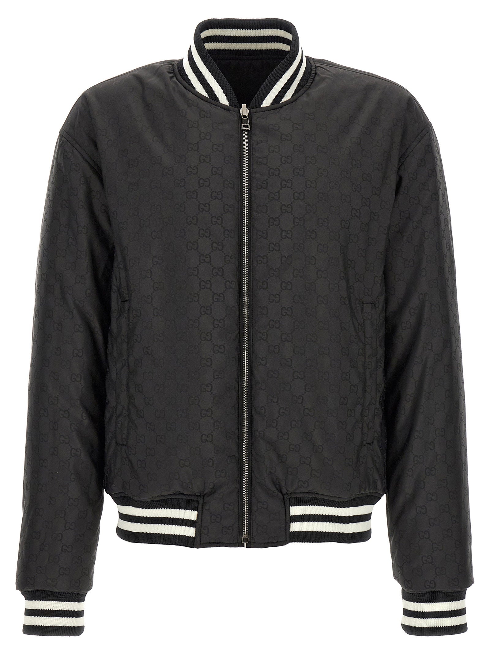 Gucci Gg Reversible Bomber Jacket