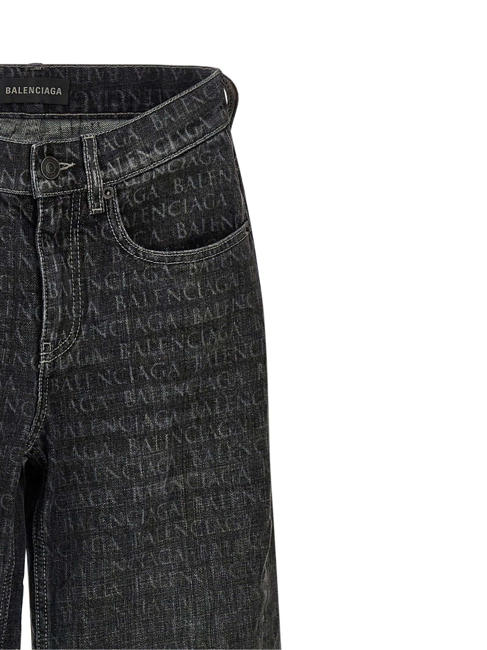 Balenciaga Wide Leg Jeans