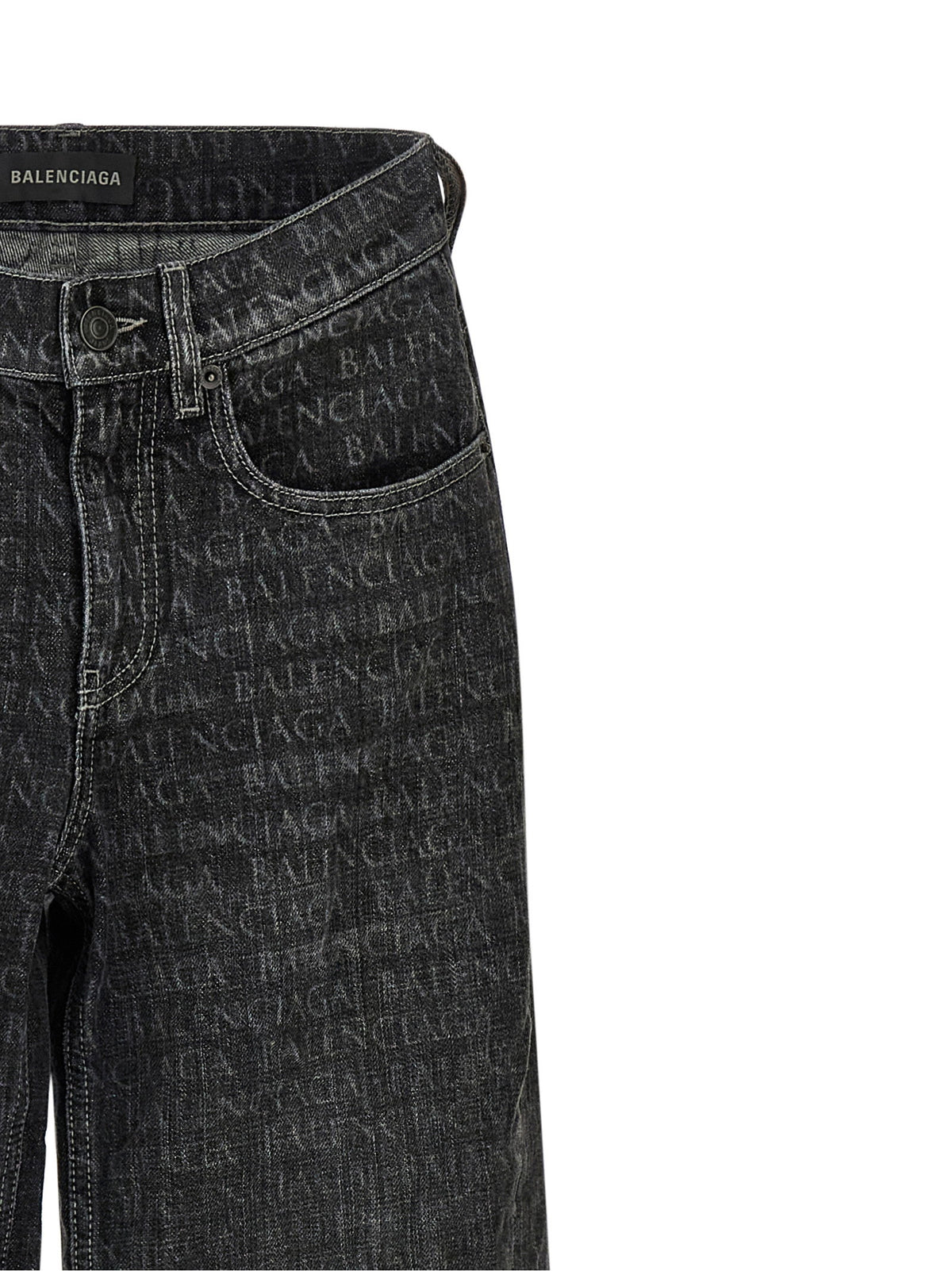 Balenciaga Wide Leg Jeans