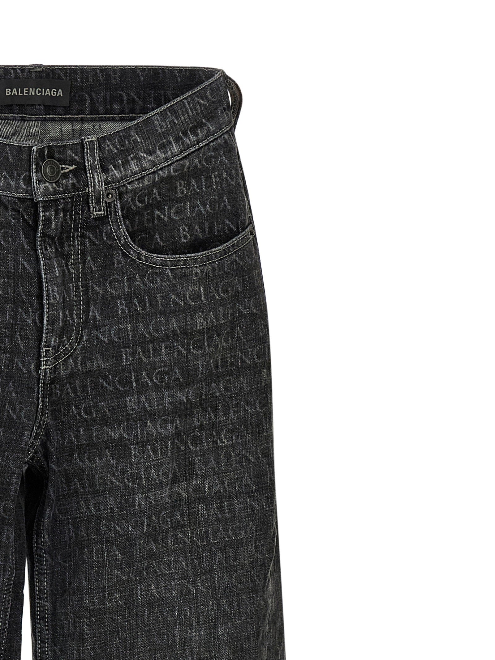 Balenciaga Wide Leg Jeans
