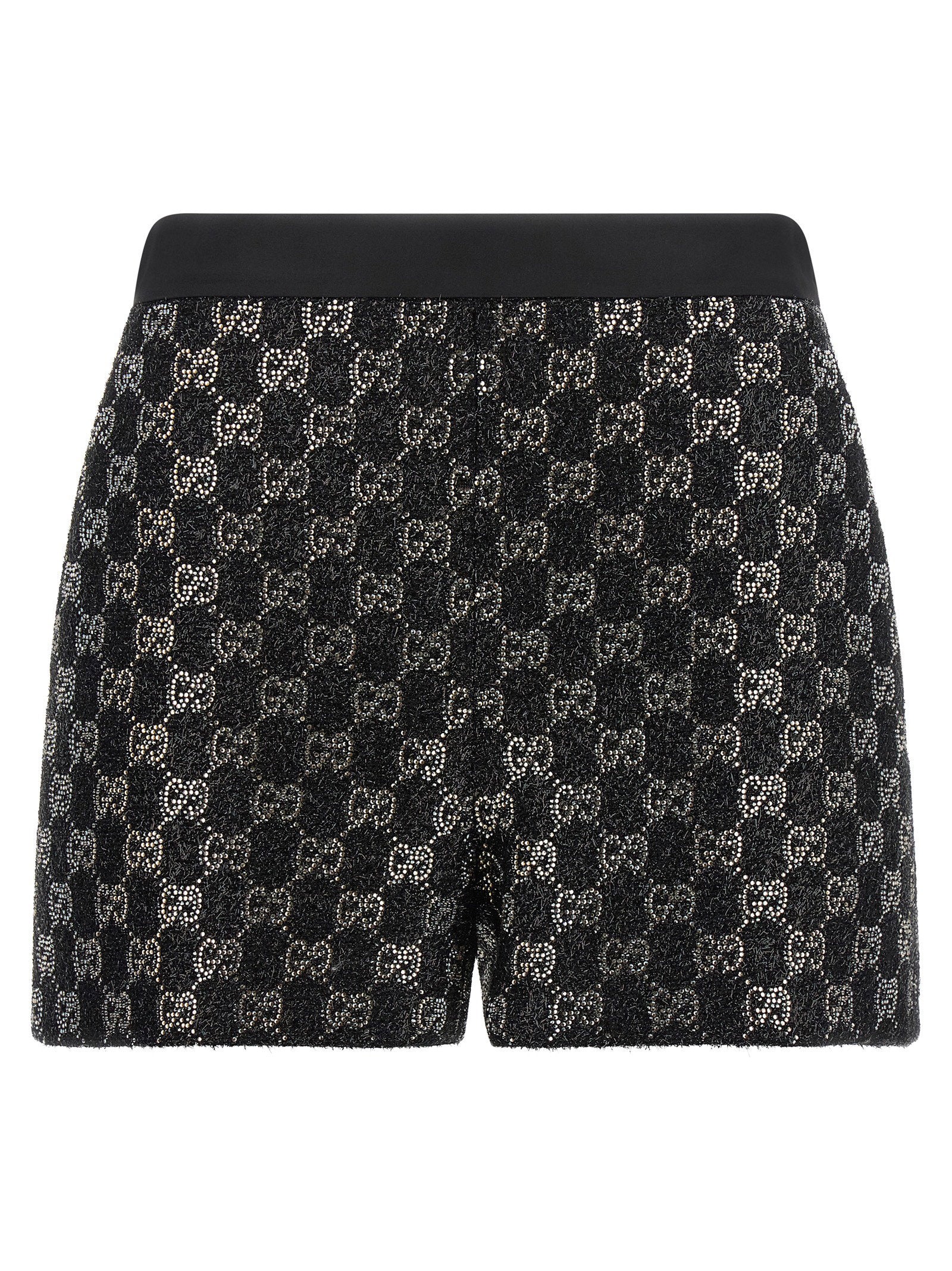 Gucci Gg Lamé Tweed Shorts