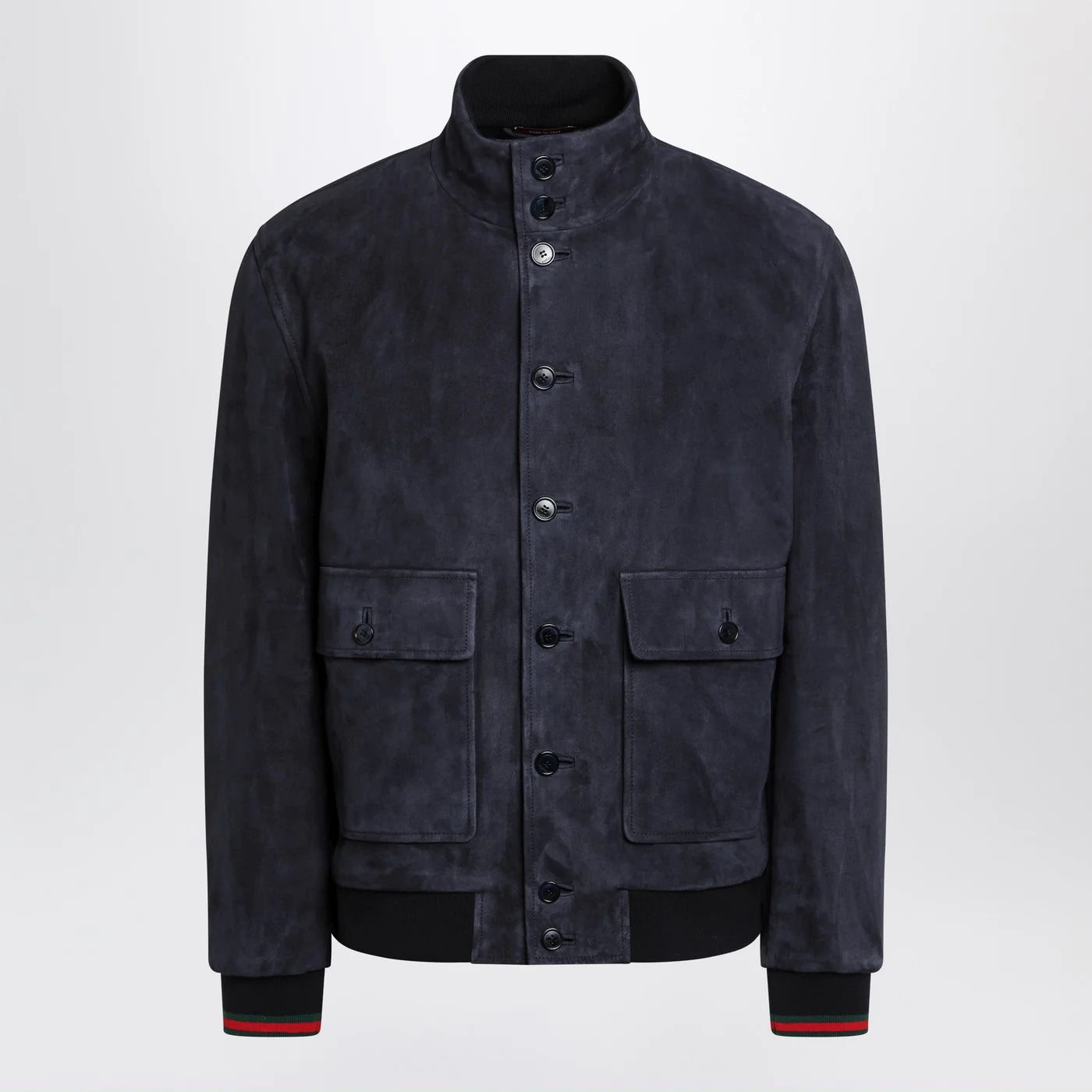 GUCCI Blue leather jacket