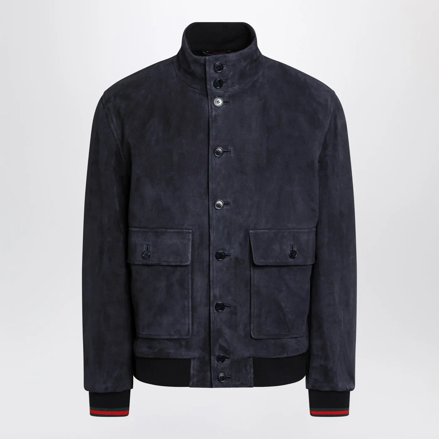 GUCCI Blue leather jacket