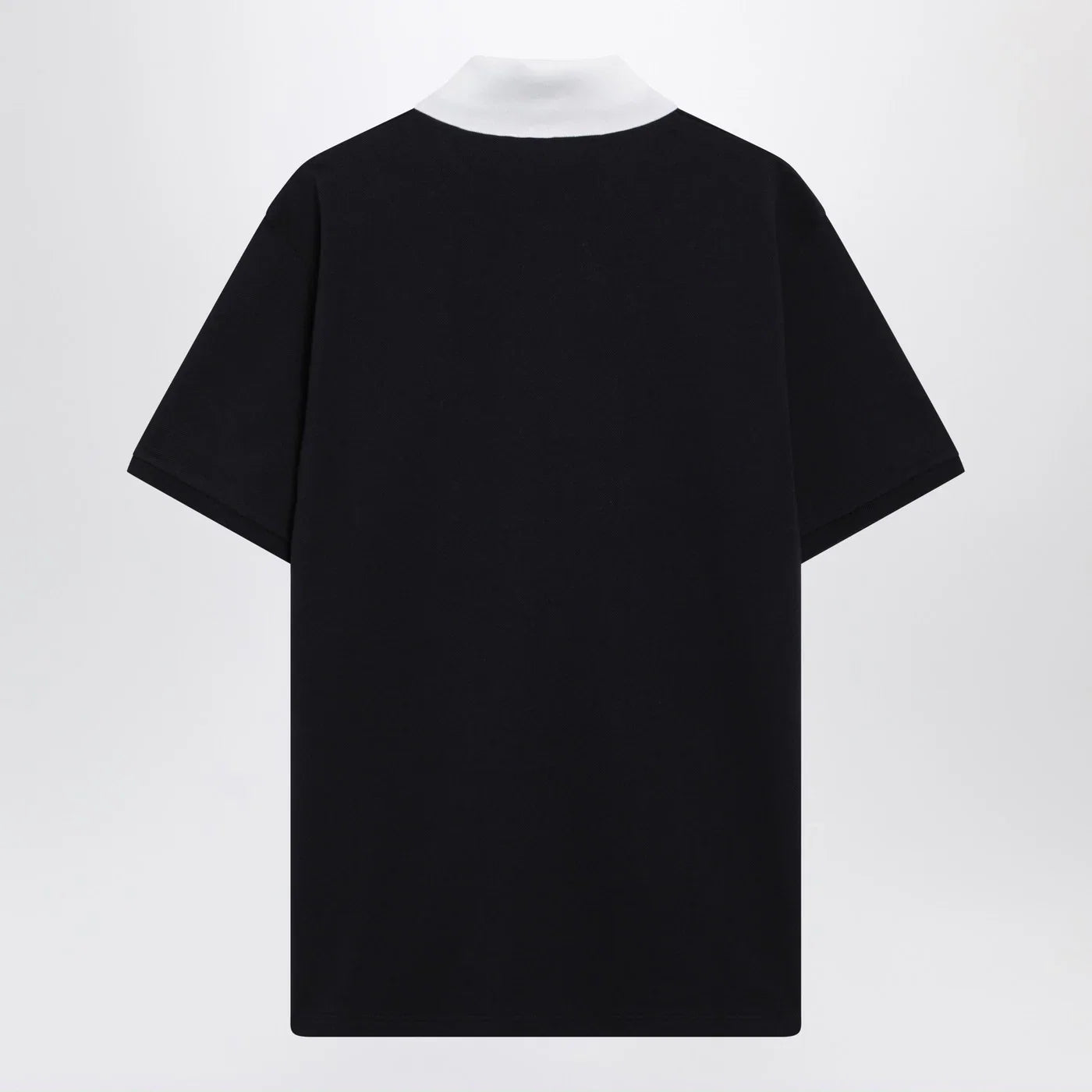 GUCCI Blue stretch cotton piqué polo shirt