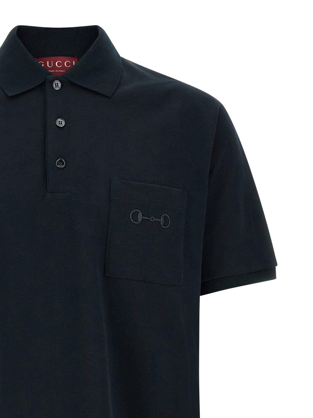 Gucci Morsetto Embroidery Polo Shirt