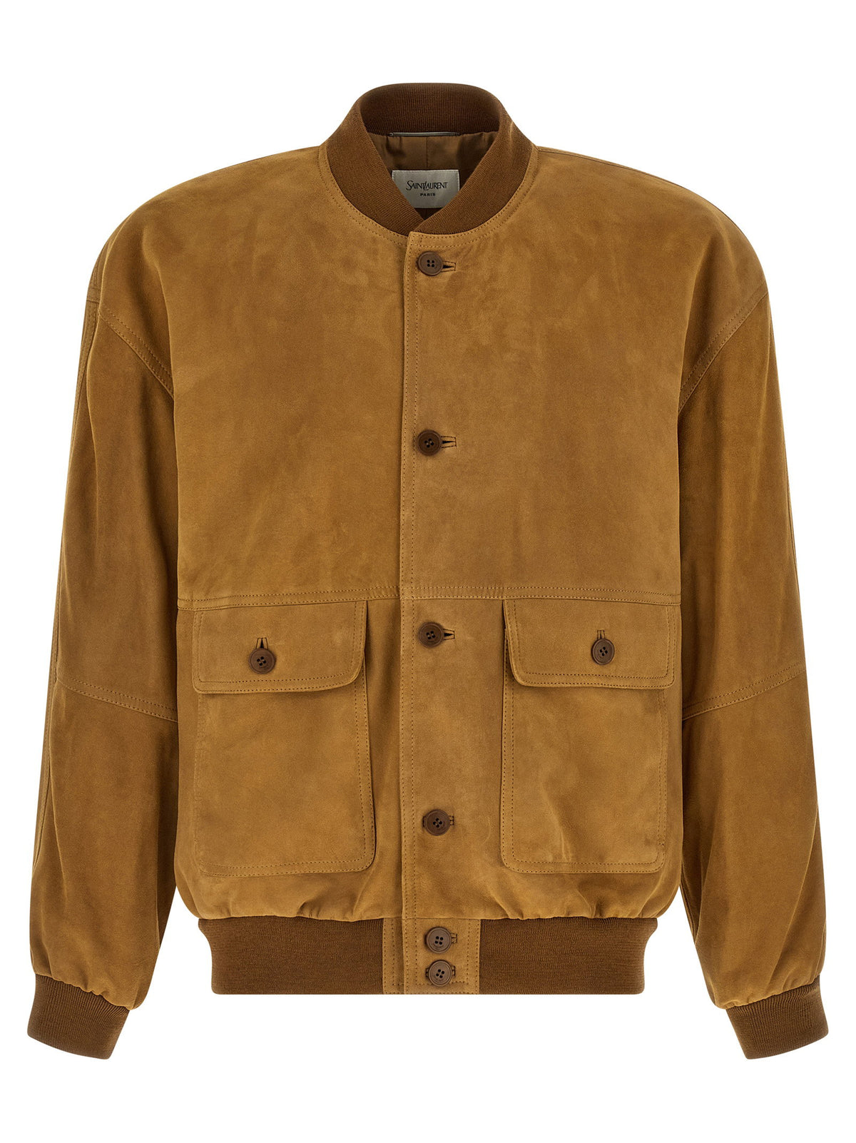 Saint Laurent Suede Bomber Jacket
