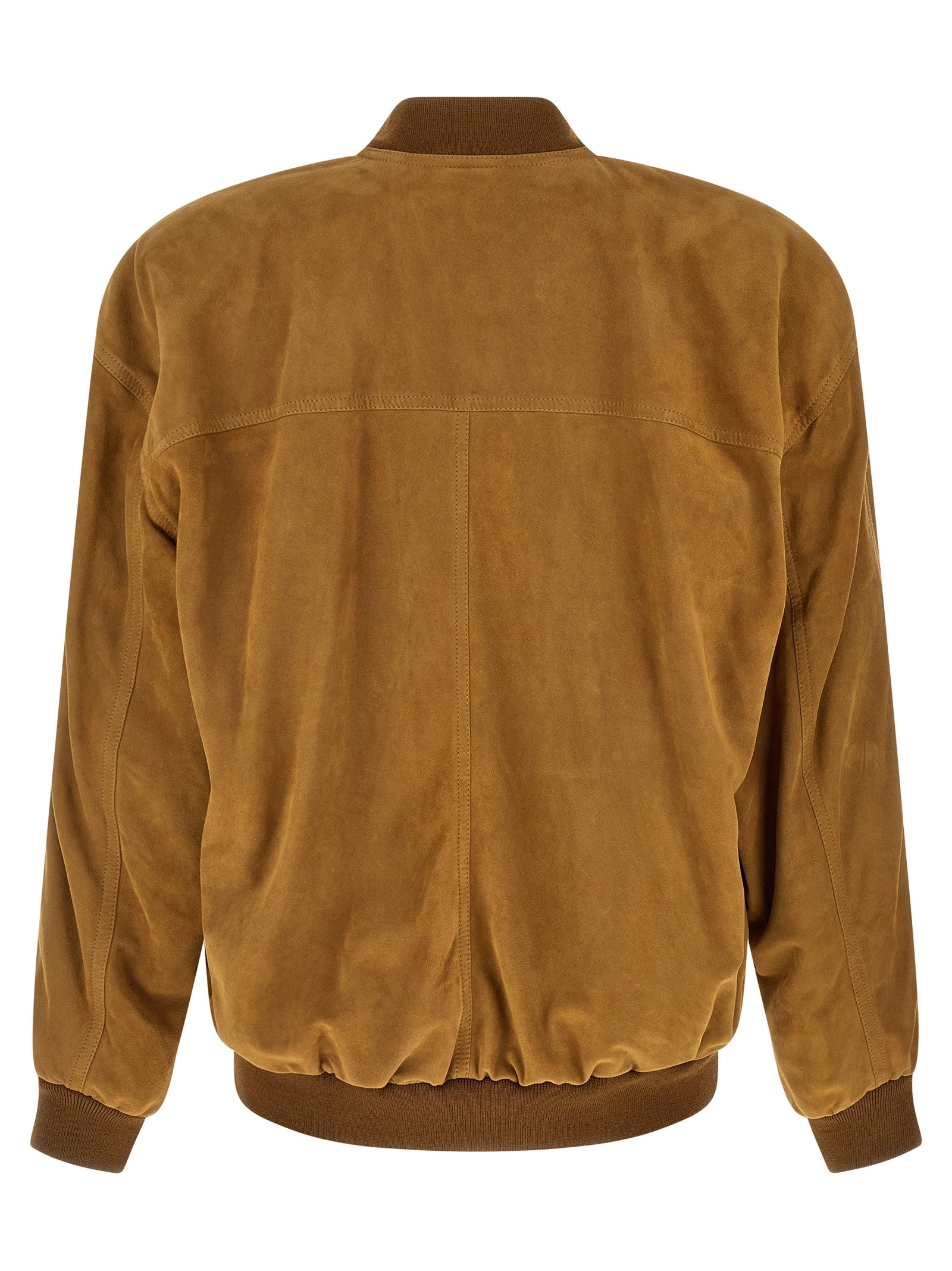 Saint Laurent Suede Bomber Jacket