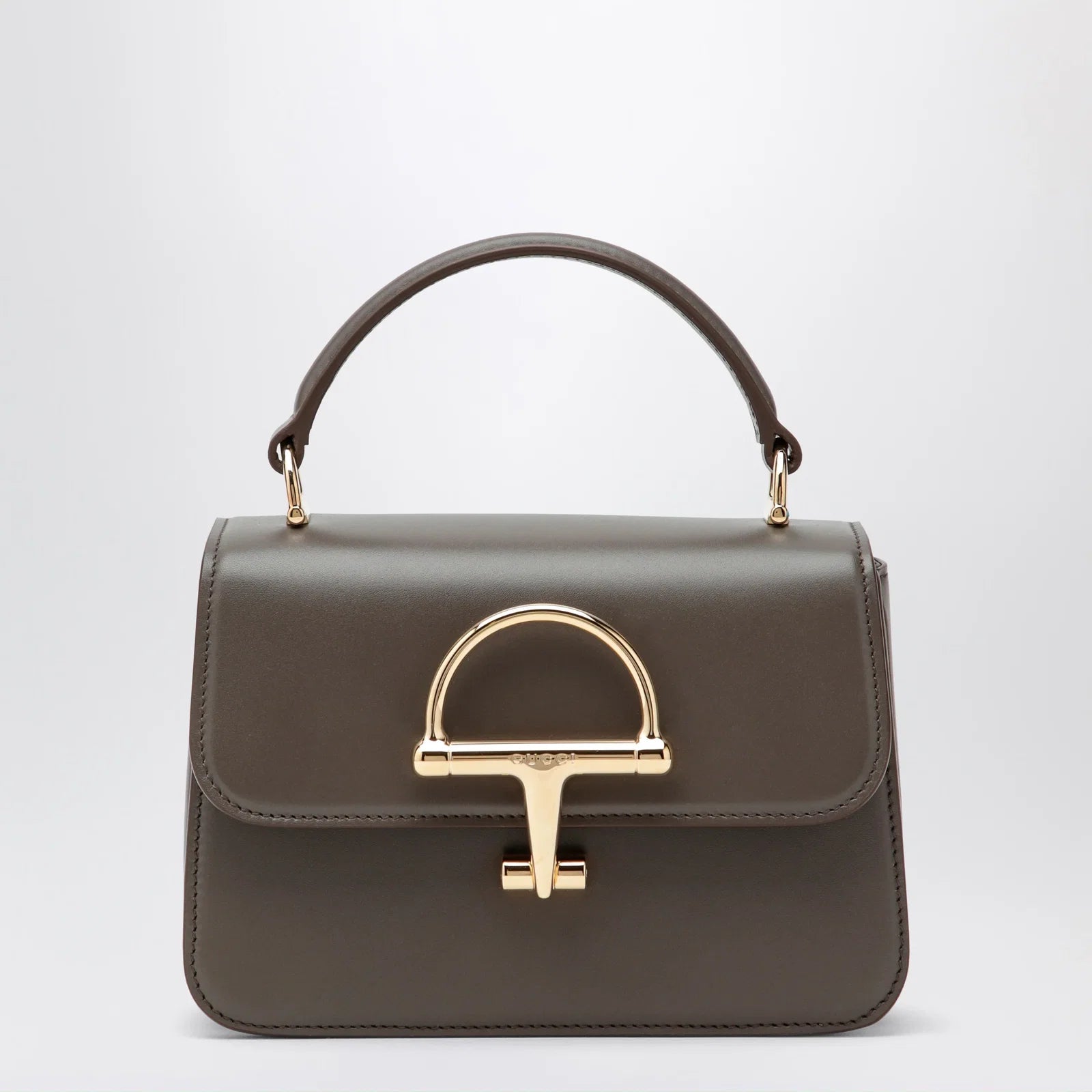 Gucci Siena small top-handle bag in taupe brown