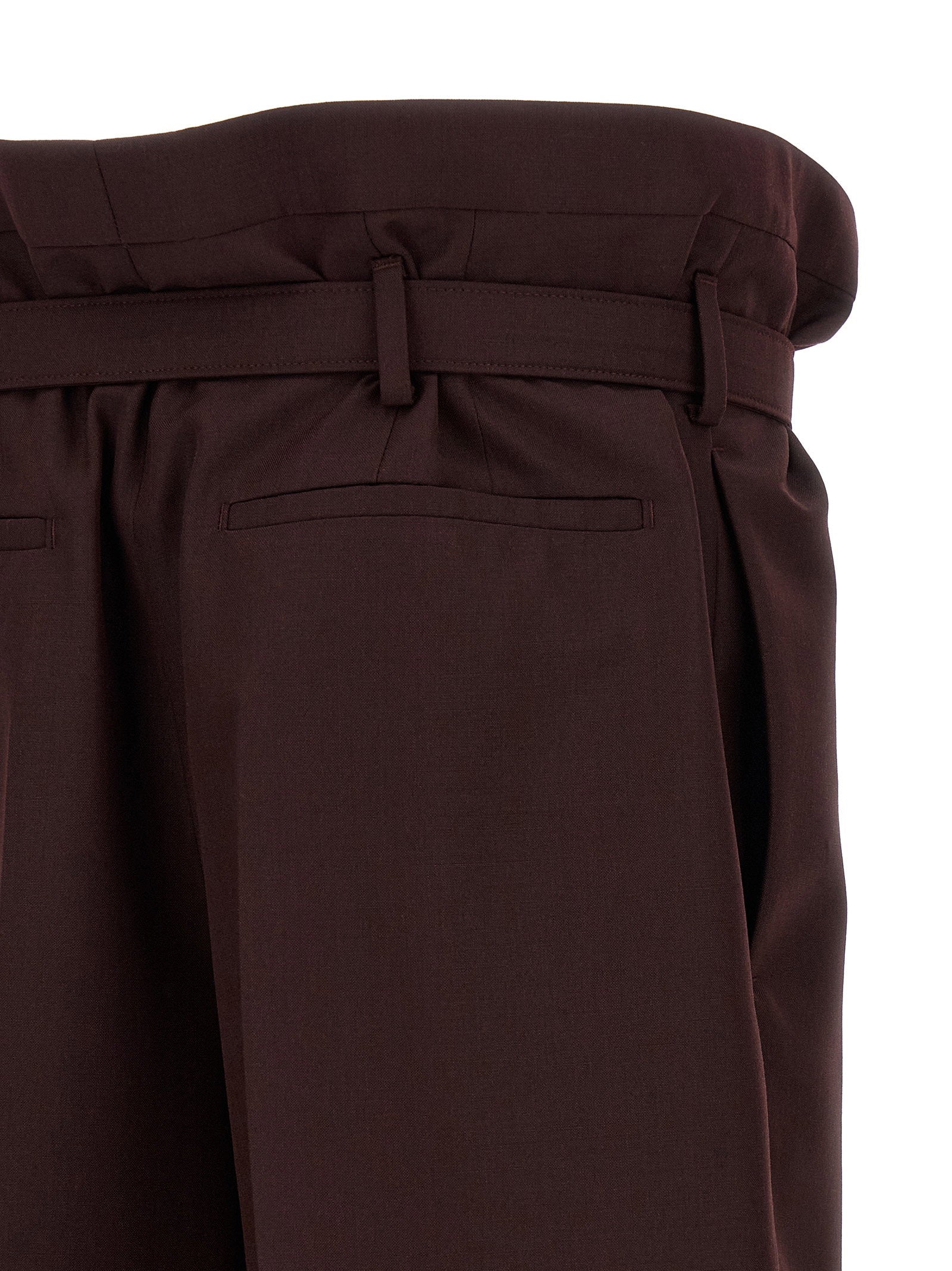 Saint Laurent Paper-bag Pants